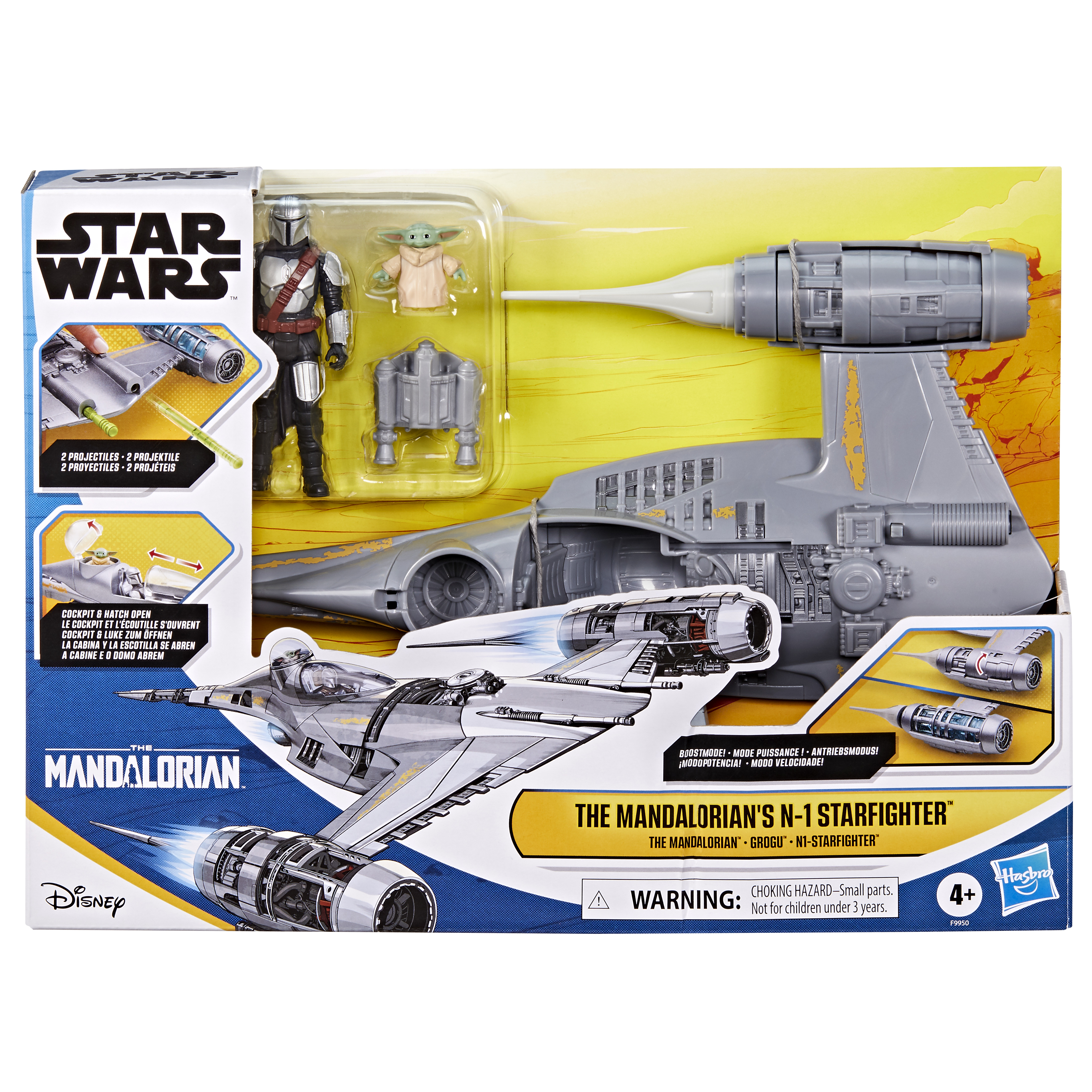 Voir la diapositive 3 : HASBRO Vaisseau Mandalorian n-1 Starfighter Star Wars