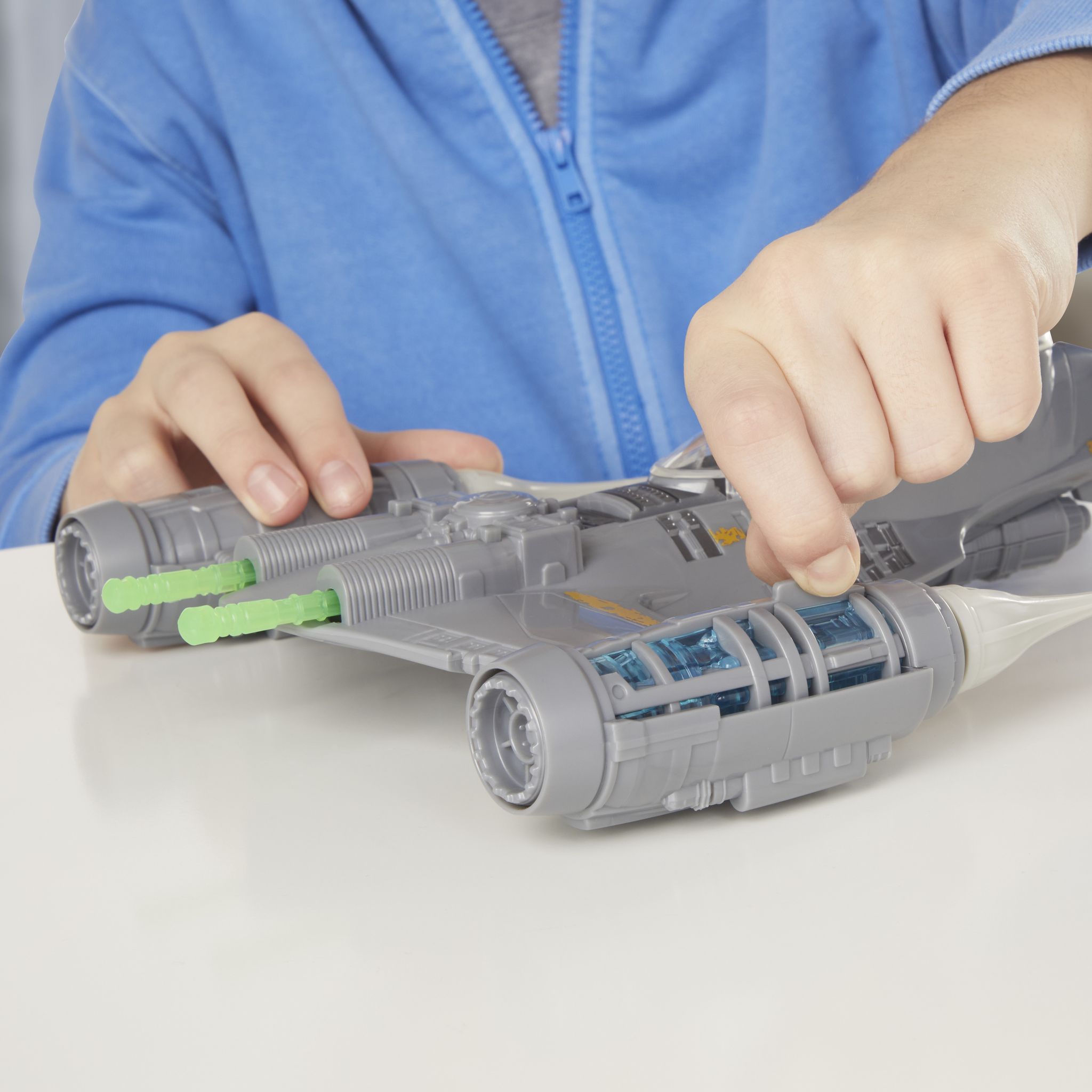 Voir la diapositive 6 : HASBRO Vaisseau Mandalorian n-1 Starfighter Star Wars