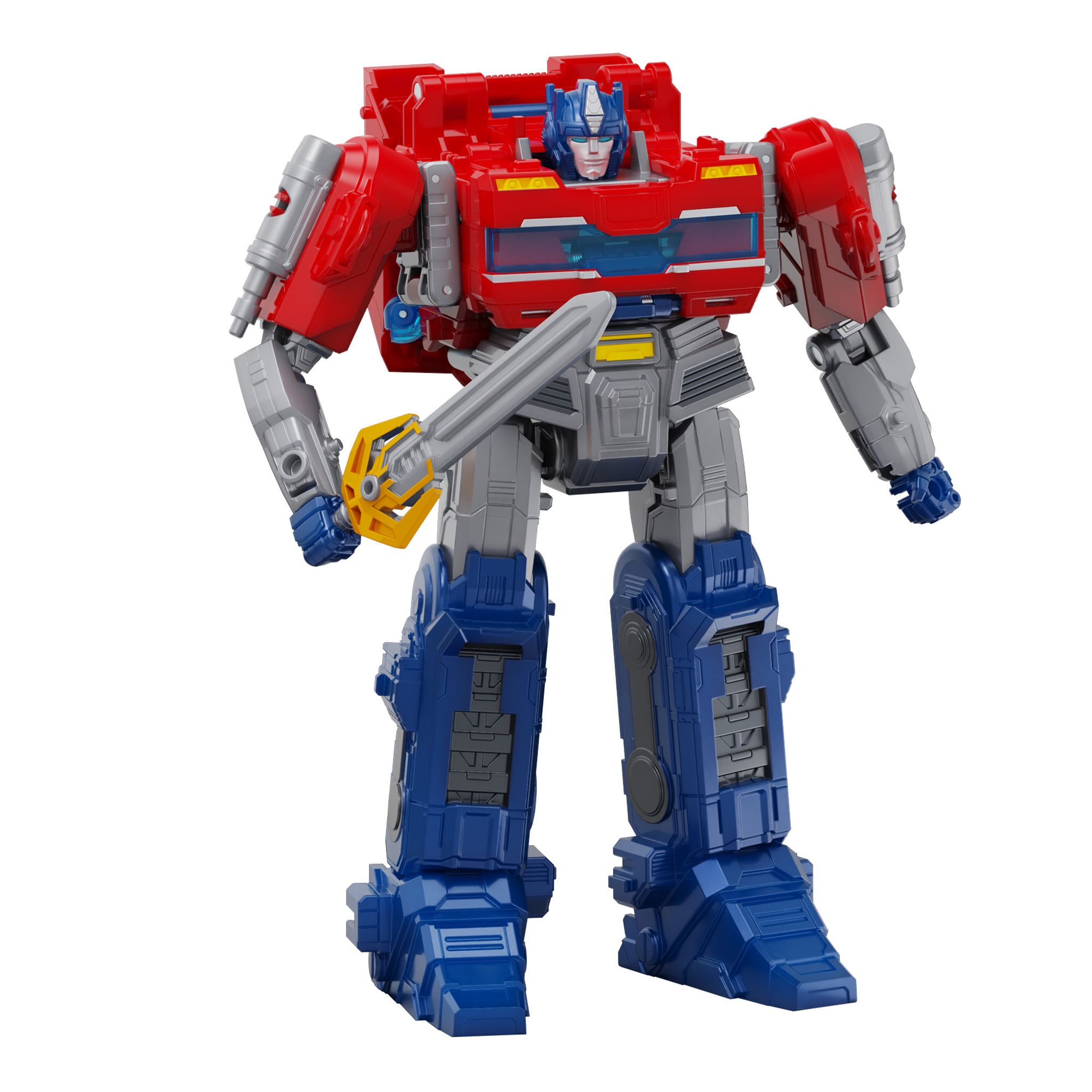 Voir la diapositive 5 : HASBRO Figurine Transformers Power Flip Optimus Prime