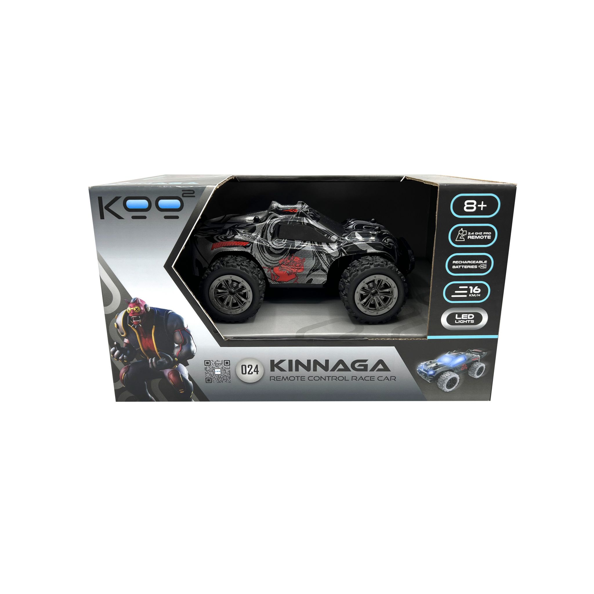 Voir la diapositive 3 : BE-BLIP Voiture Radiocommandée KINNAGA 024