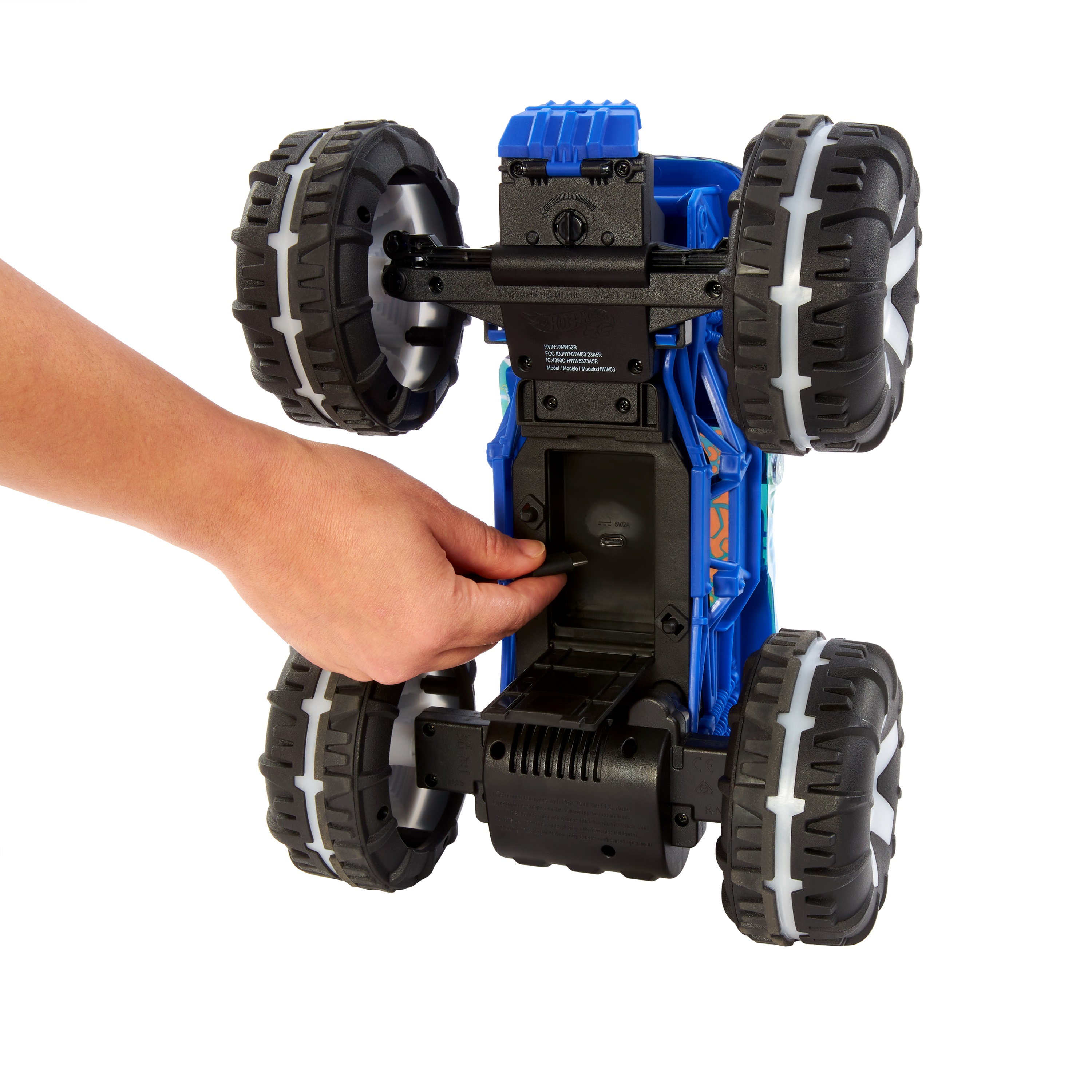 Voir la diapositive 4 : MATTEL Voiture Radiocommandée Monster Trucks Mega Wrex échelle 1/15