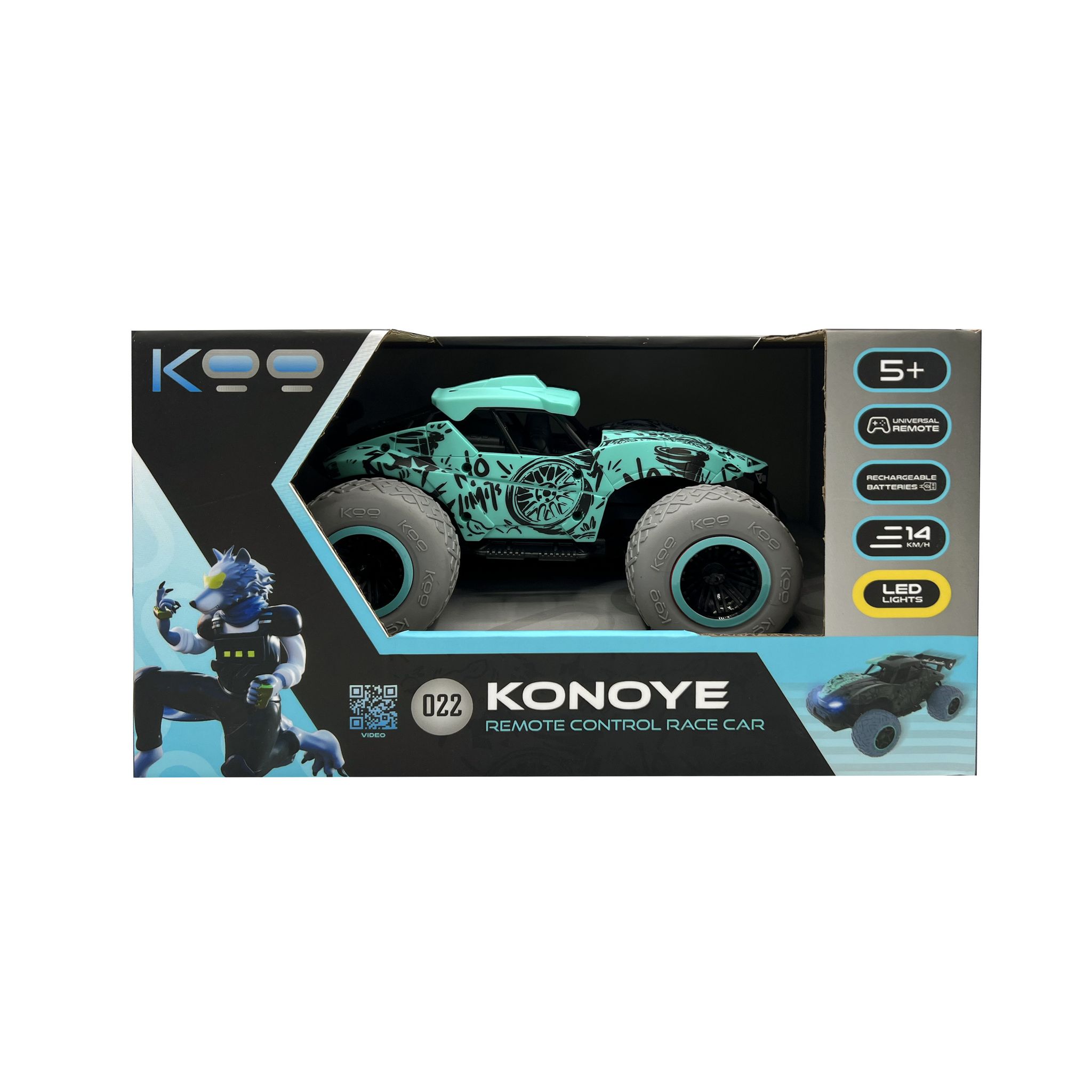 Voir la diapositive 4 : BE-BLIP Voiture Radiocommandée KONOYE 022