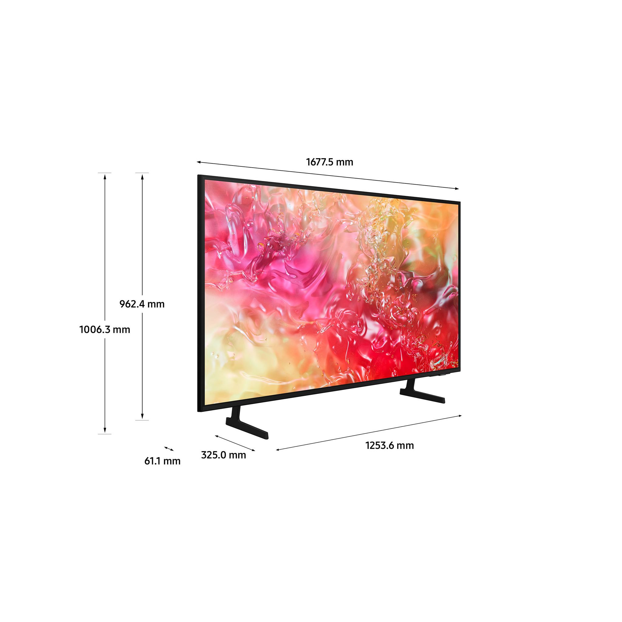Voir la diapositive 6 : SAMSUNG TV Crystal UHD TU75DU7105K