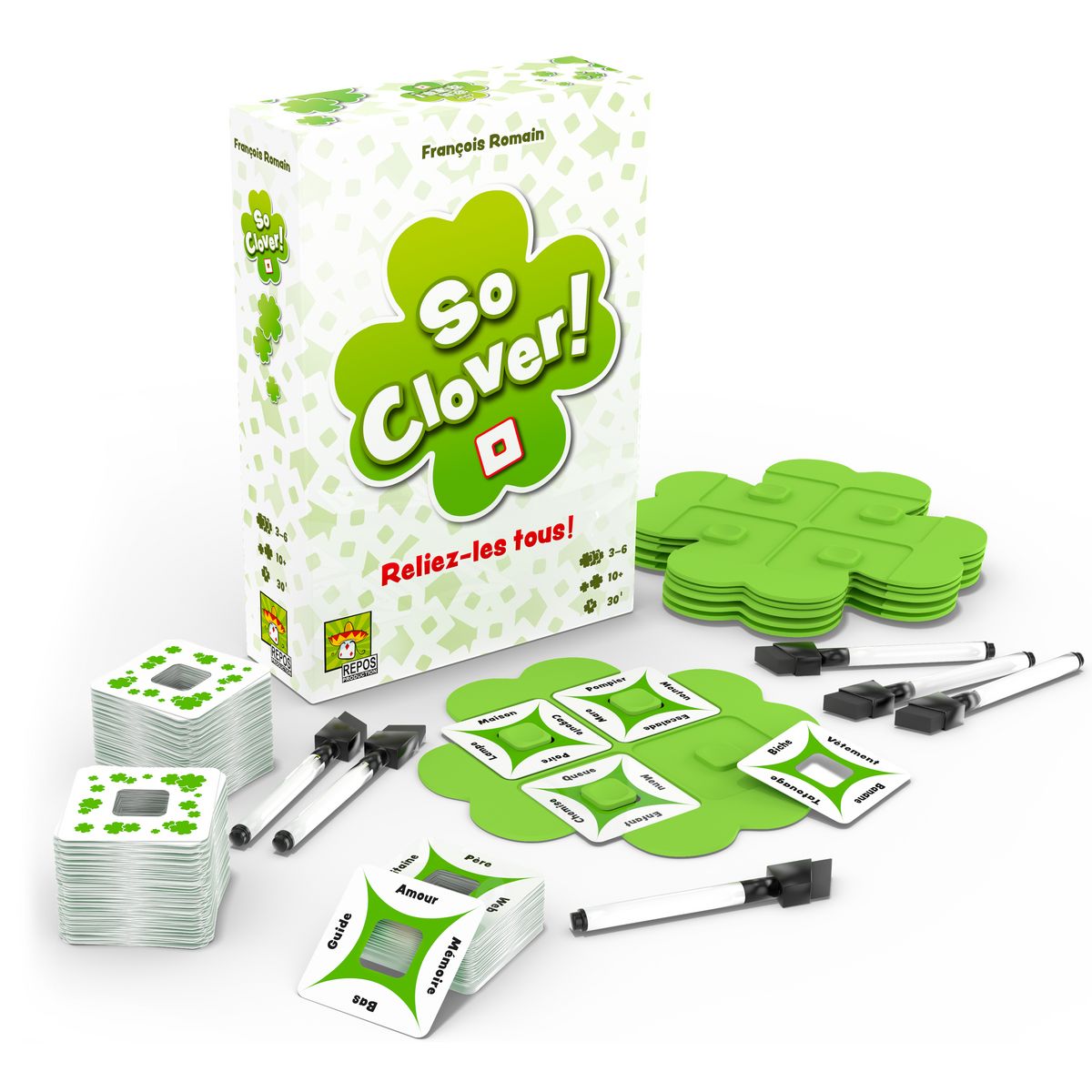 ASMODEE Jeu So Clover