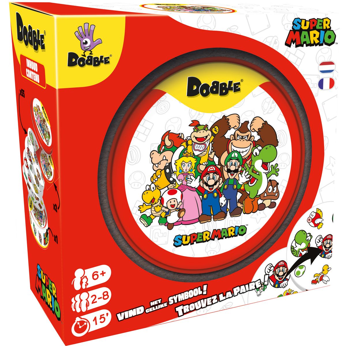 ASMODEE Jeu Dobble Super Mario