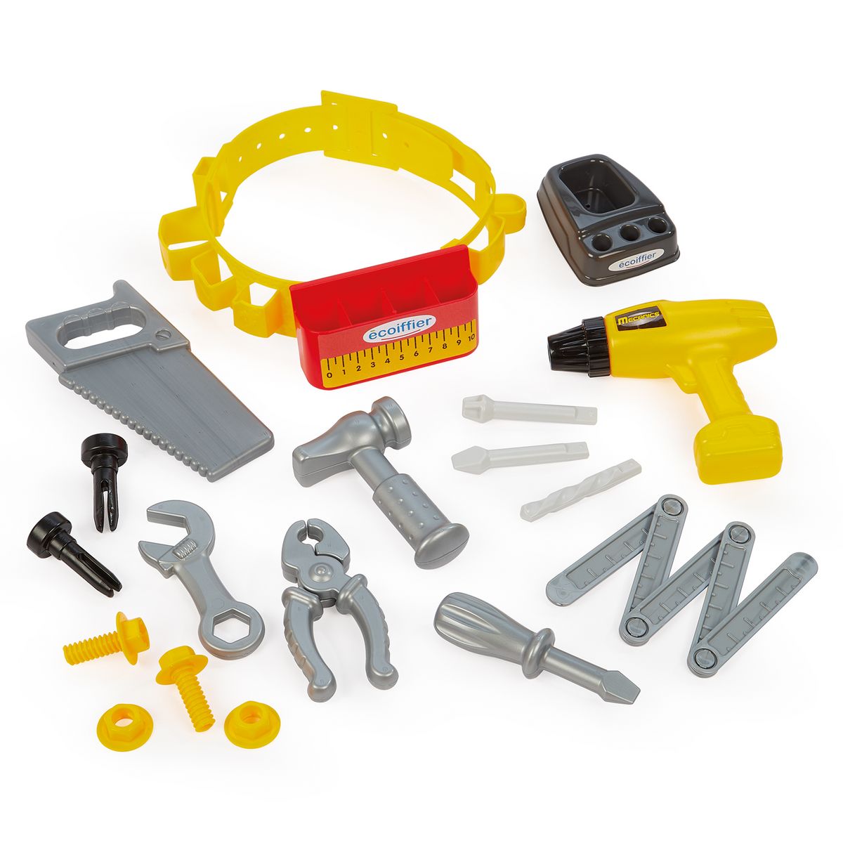 ECOIFFIER Panoplie bricoleur 4 en 1
