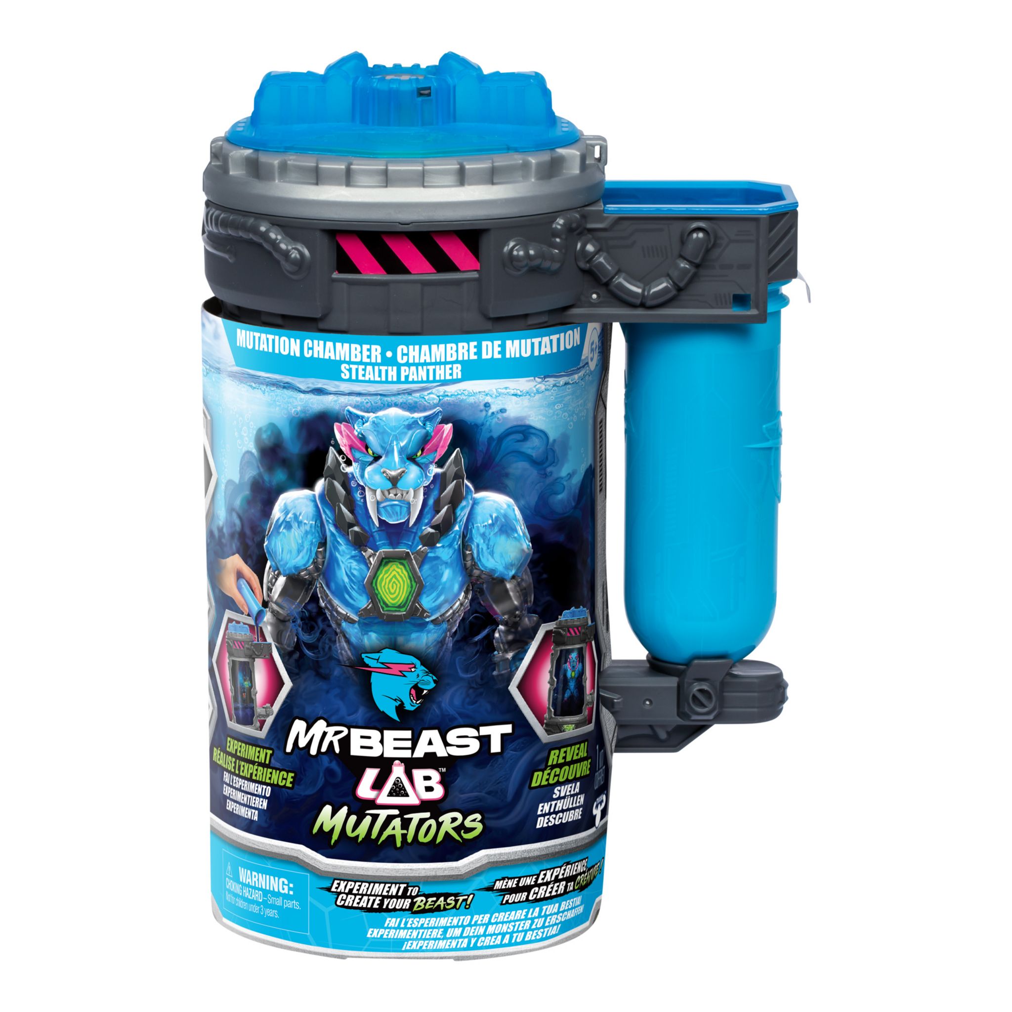 Voir la diapositive 3 : MOOSE Mr Beast Lab Mutators - Panthère Translucide