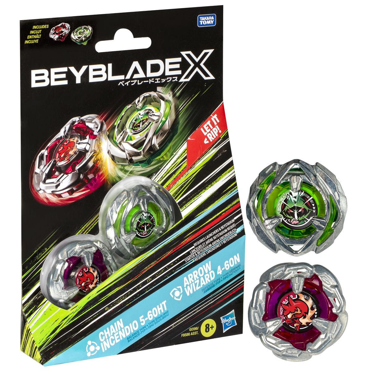 HASBRO Pack Dual Toupies Beyblade GEN 4