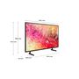 Voir la diapositive 6 : SAMSUNG TU85DU7105 2024 TV LED Ultra HD 4K 214 cm Smart TV