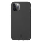 CELLULAR Coque silicone pour Apple iPhone 12/12 Pro - Noir