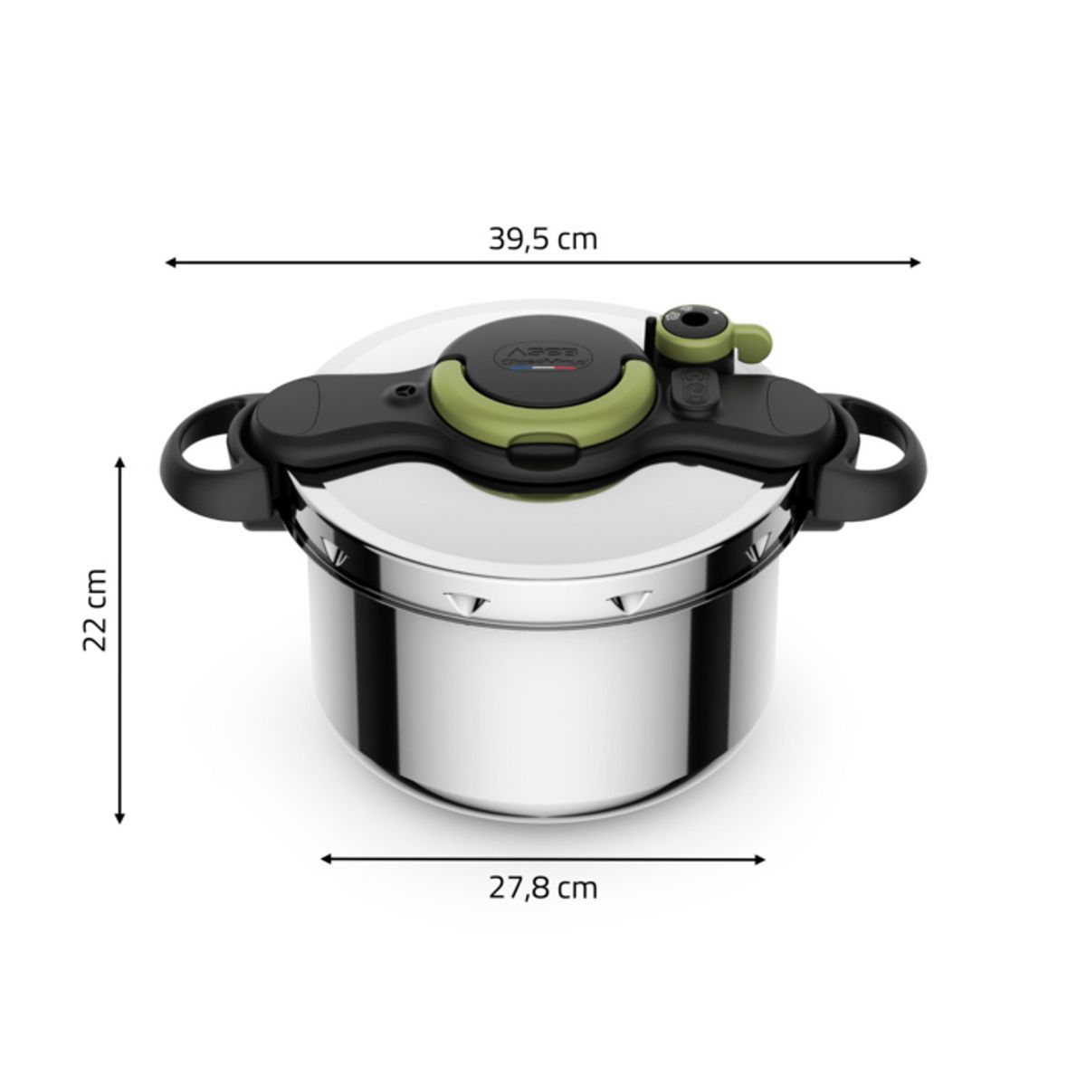 SEB Autocuiseur 7,5 litres 4 saisons CLIPSO MINUTE COLLECTION