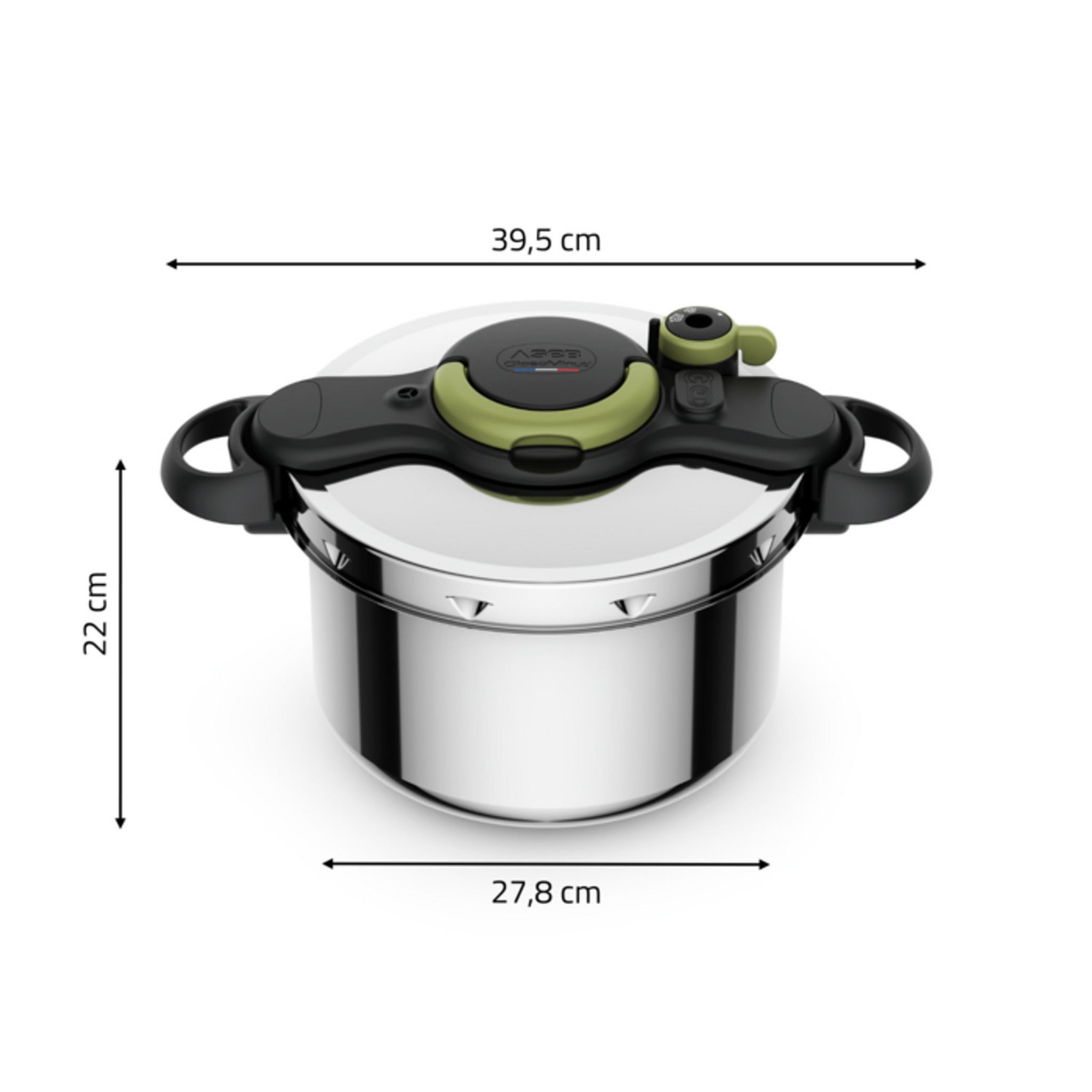 Voir la diapositive 7 : SEB Autocuiseur 7,5 litres 4 saisons CLIPSO MINUTE COLLECTION