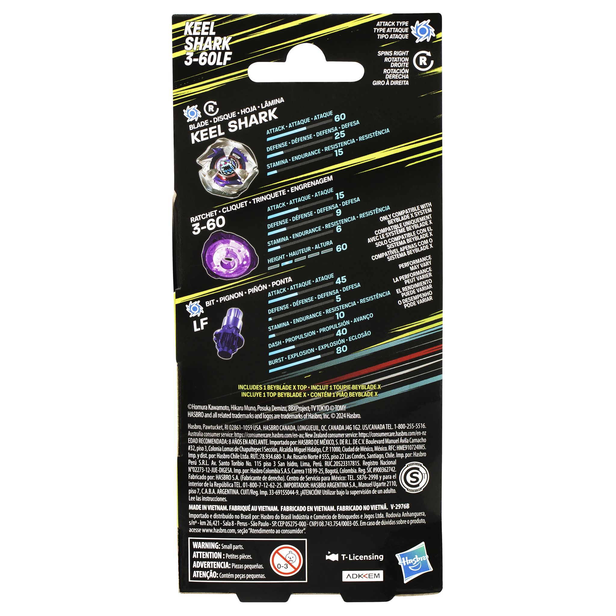 Voir la diapositive 7 : HASBRO Toupie Beyblade Booster GEN 4