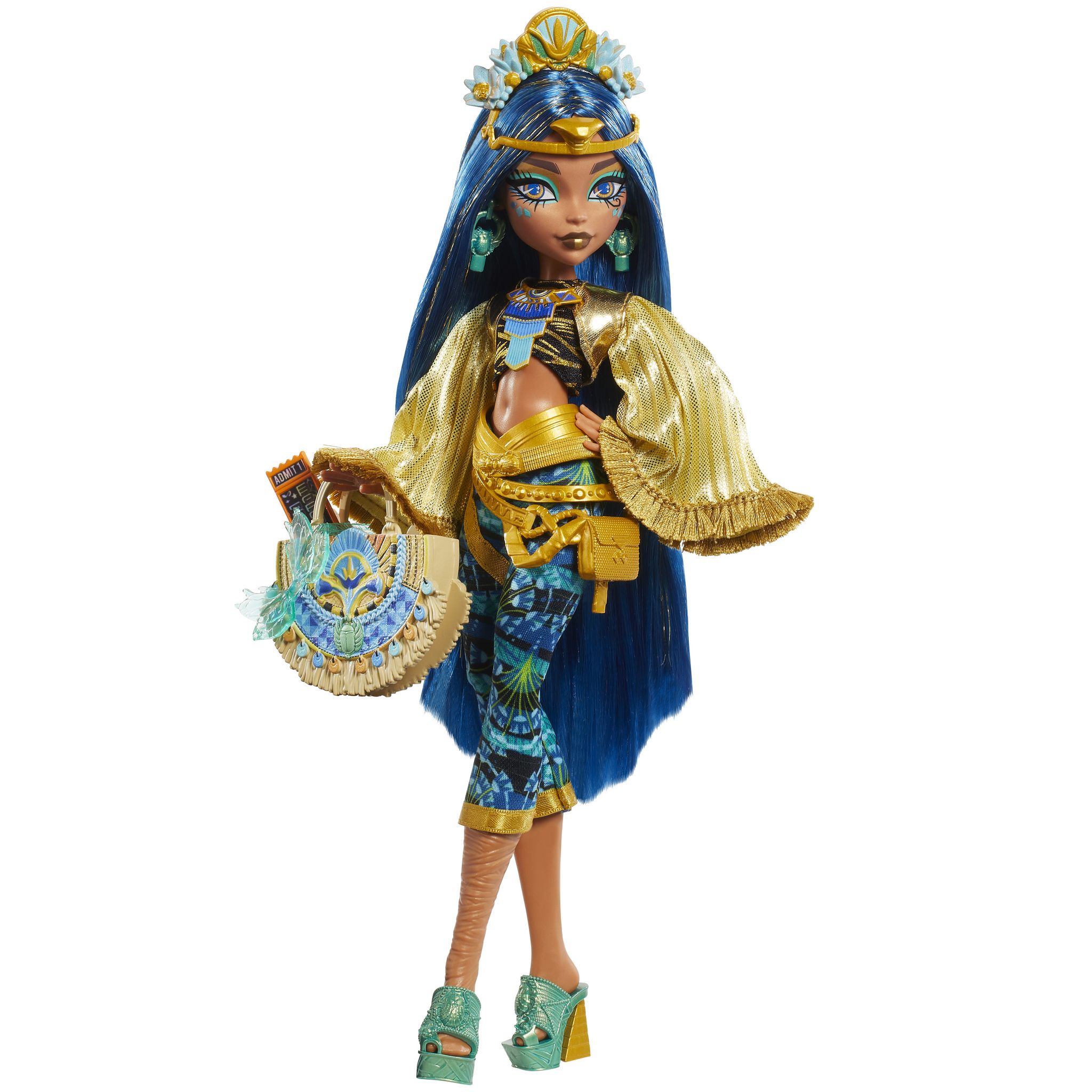 Voir la diapositive 3 : MATTEL Poupée Monster High Fest Cléo de Nile