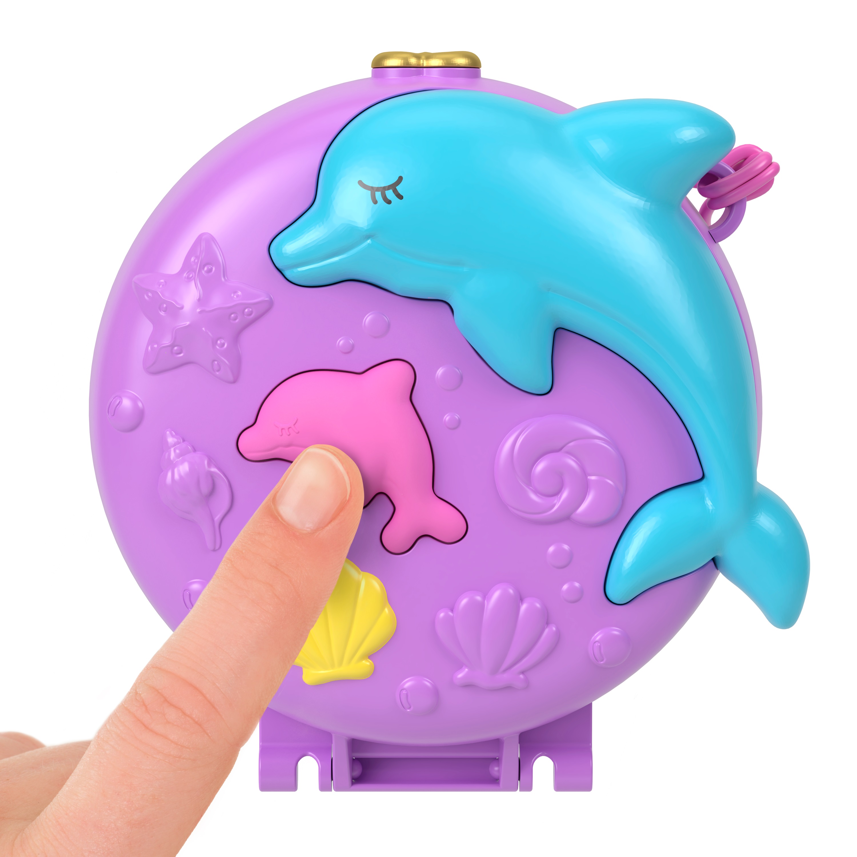 Voir la diapositive 5 : MATTEL Coffret Sauvetage du Dauphin Polly Pocket