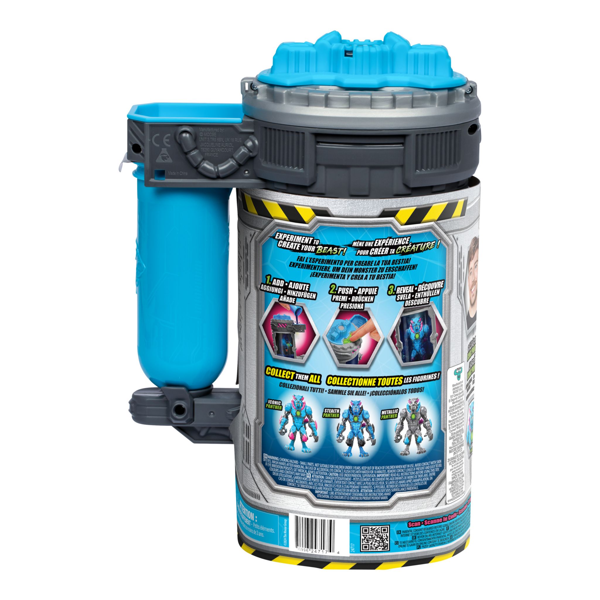 Voir la diapositive 2 : MOOSE Mr Beast Lab Mutators - Panthère Iconique