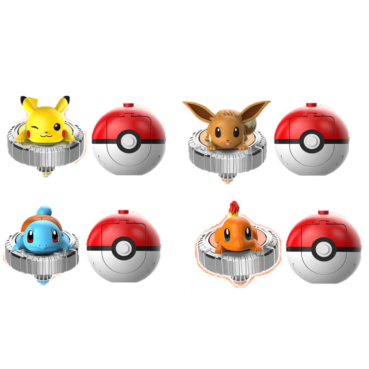 BANDAI Toupie de combat Pokémon
