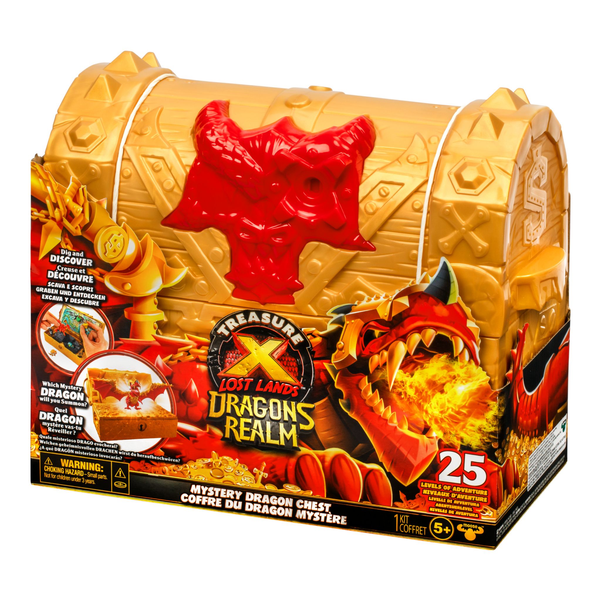 Voir la diapositive 3 : MOOSE Coffre du dragon mystère - Dragons Realm Tresor X