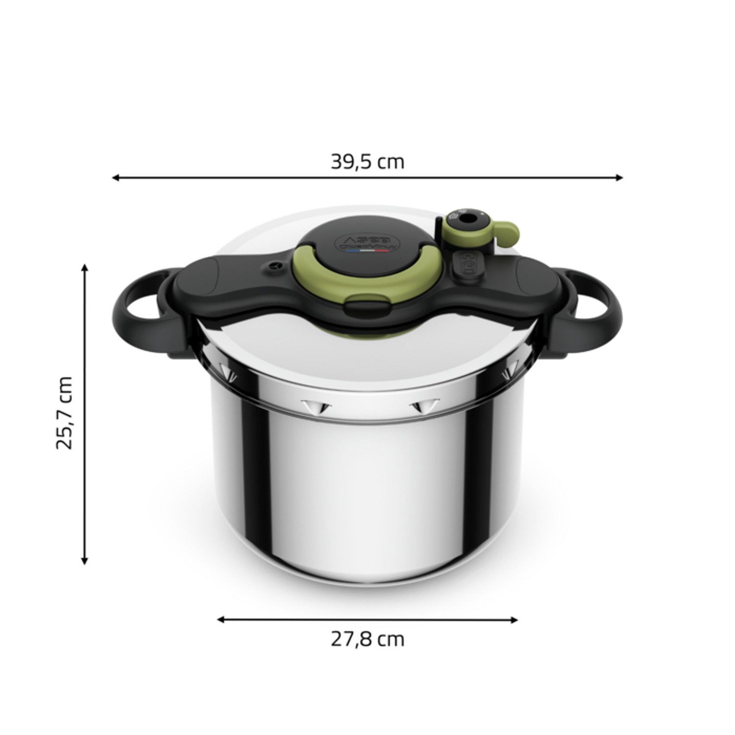 Voir la diapositive 7 : SEB Autocuiseur 9 litres 4 saisons CLIPSO MINUTE COLLECTION
