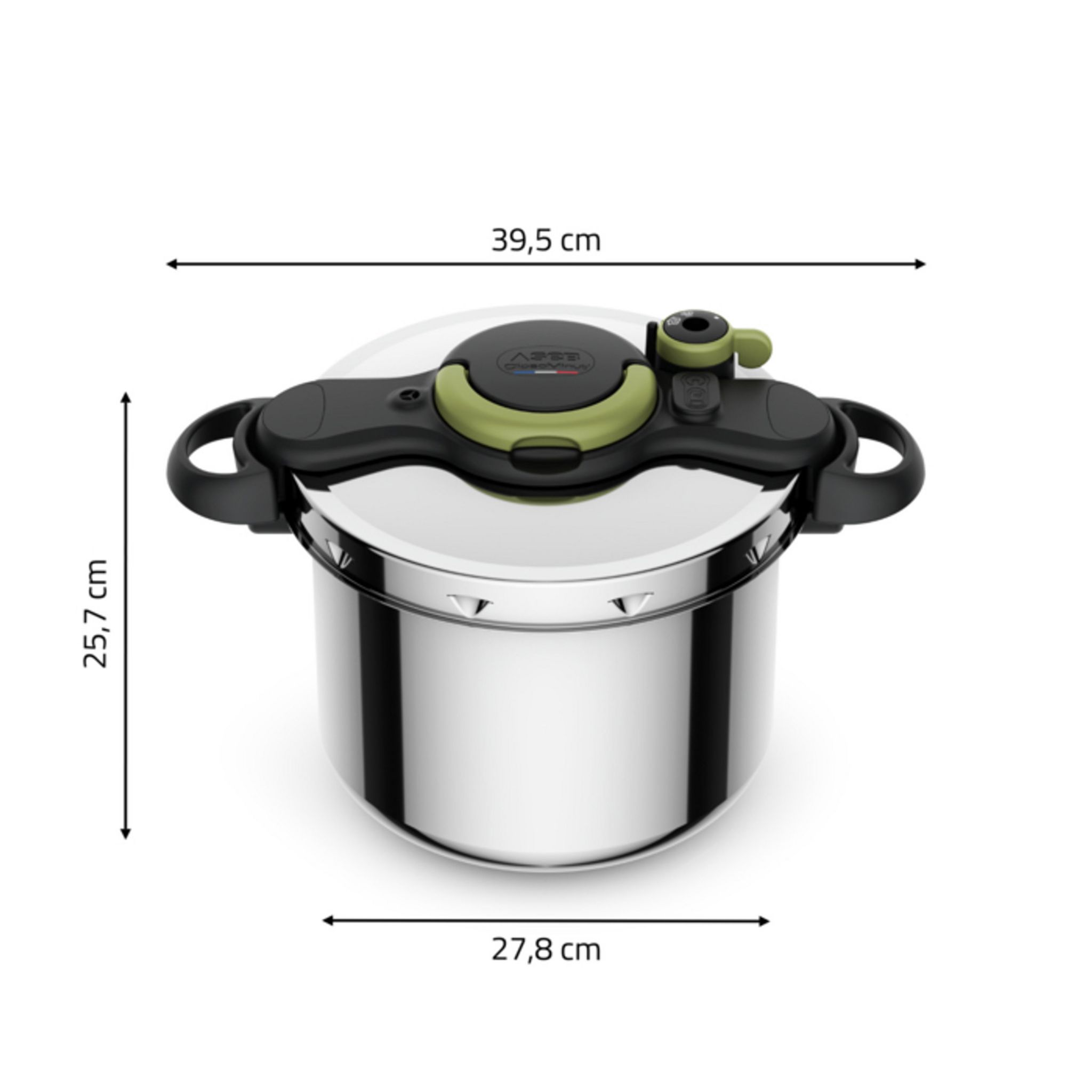 Voir la diapositive 7 : SEB Autocuiseur 9 litres 4 saisons CLIPSO MINUTE COLLECTION