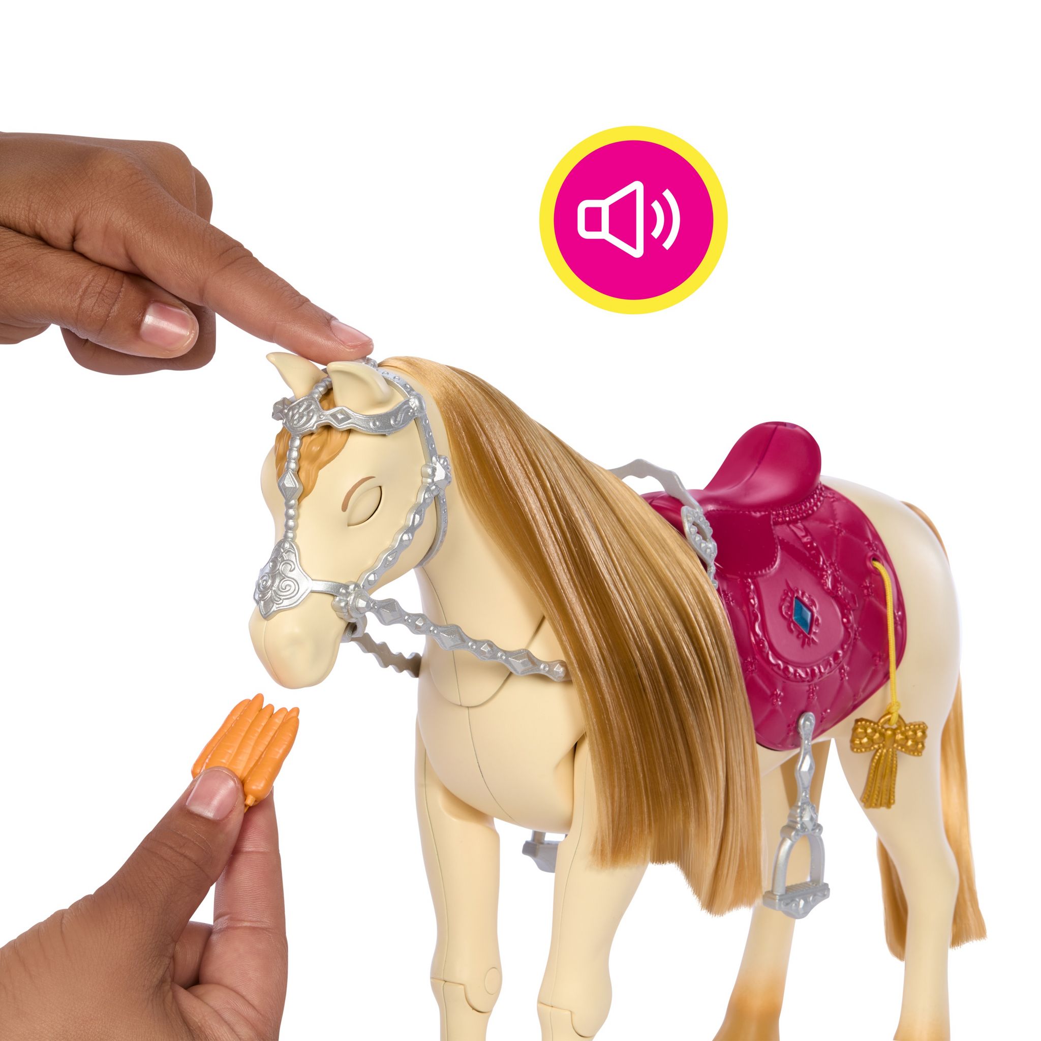 Voir la diapositive 4 : MATTEL Cheval à fonction Barbie Dance ans Show
