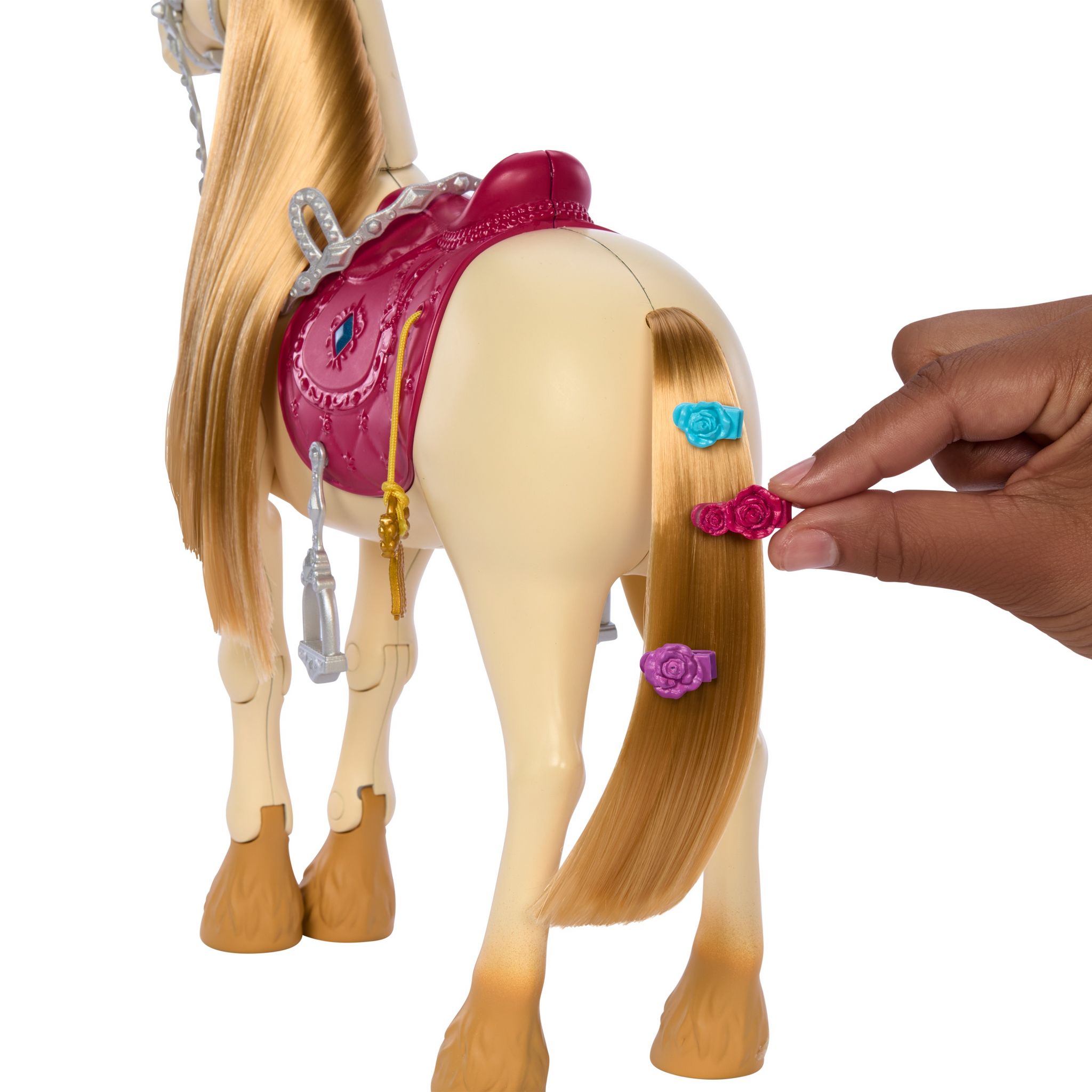 Voir la diapositive 5 : MATTEL Cheval à fonction Barbie Dance ans Show