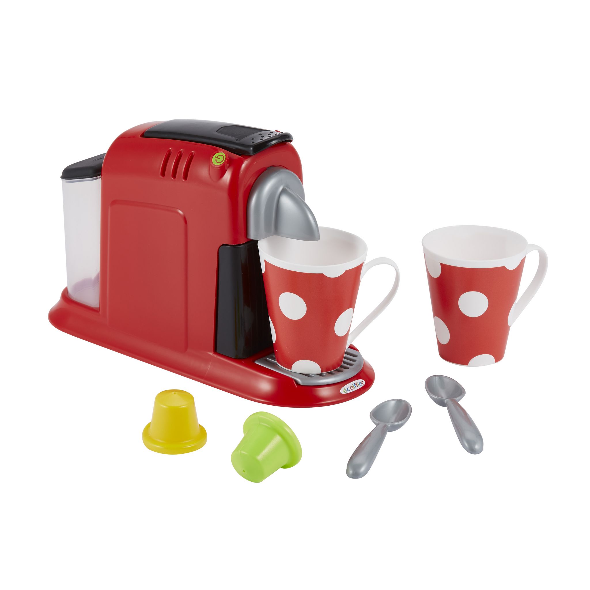 Voir la diapositive 3 : ECOIFFIER Coffret Grill Pain Machine à café gaufrier Grand modèle