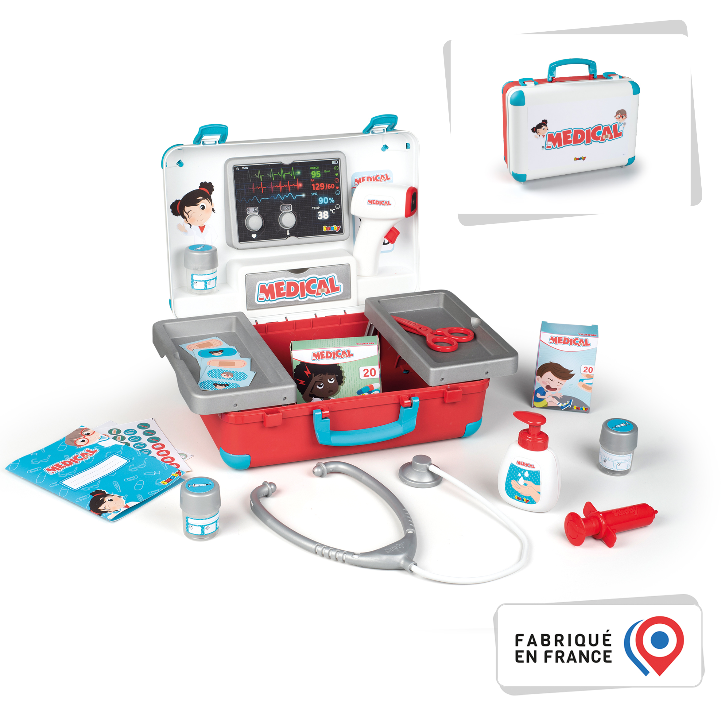 Voir la diapositive 2 : SMOBY Malette médicale