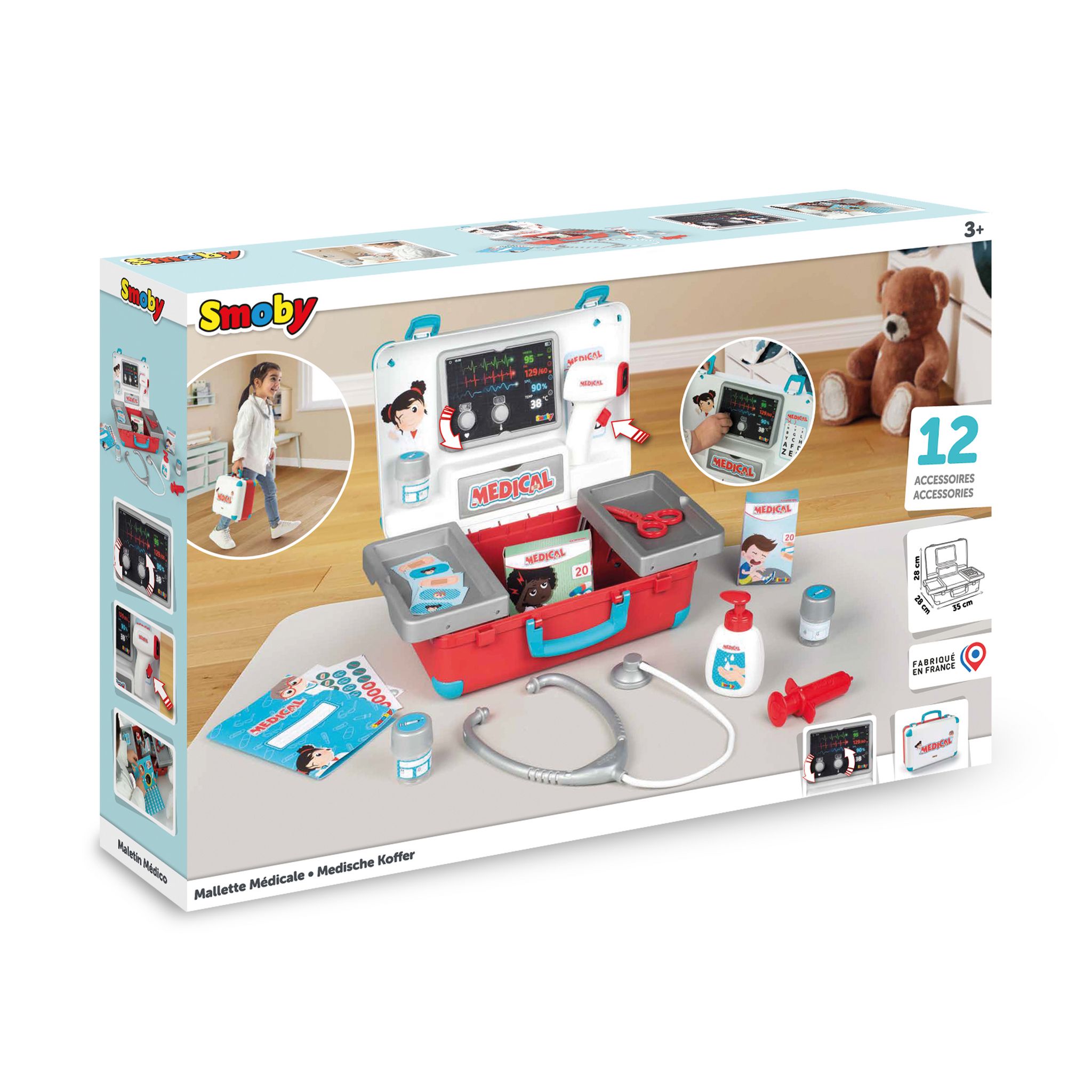 Voir la diapositive 7 : SMOBY Malette médicale