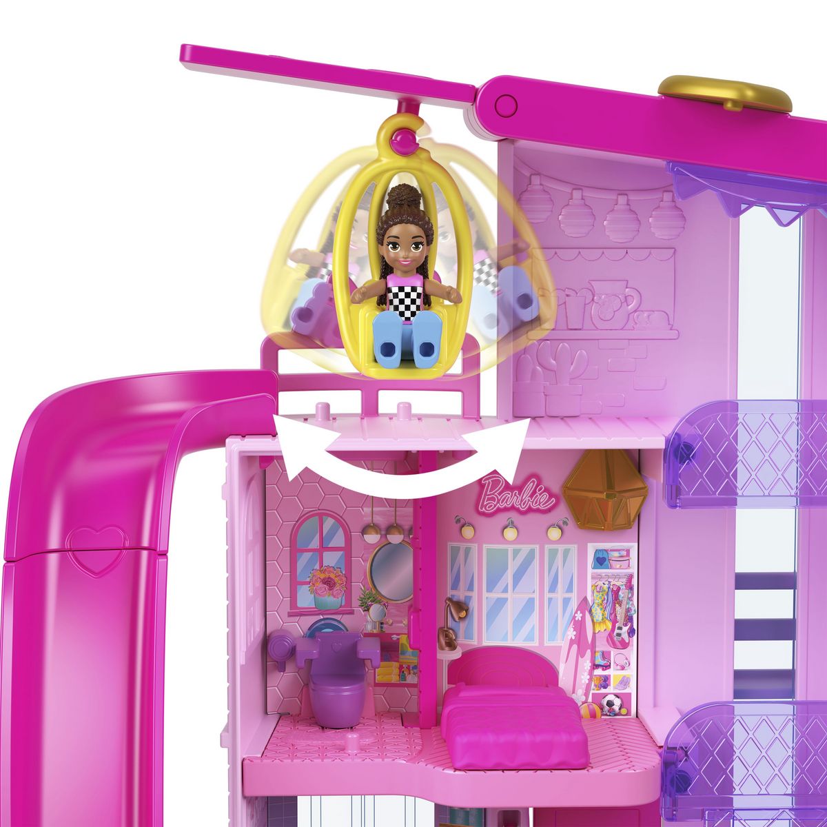 MATTEL Coffret maison de rêve de Polly Pocket