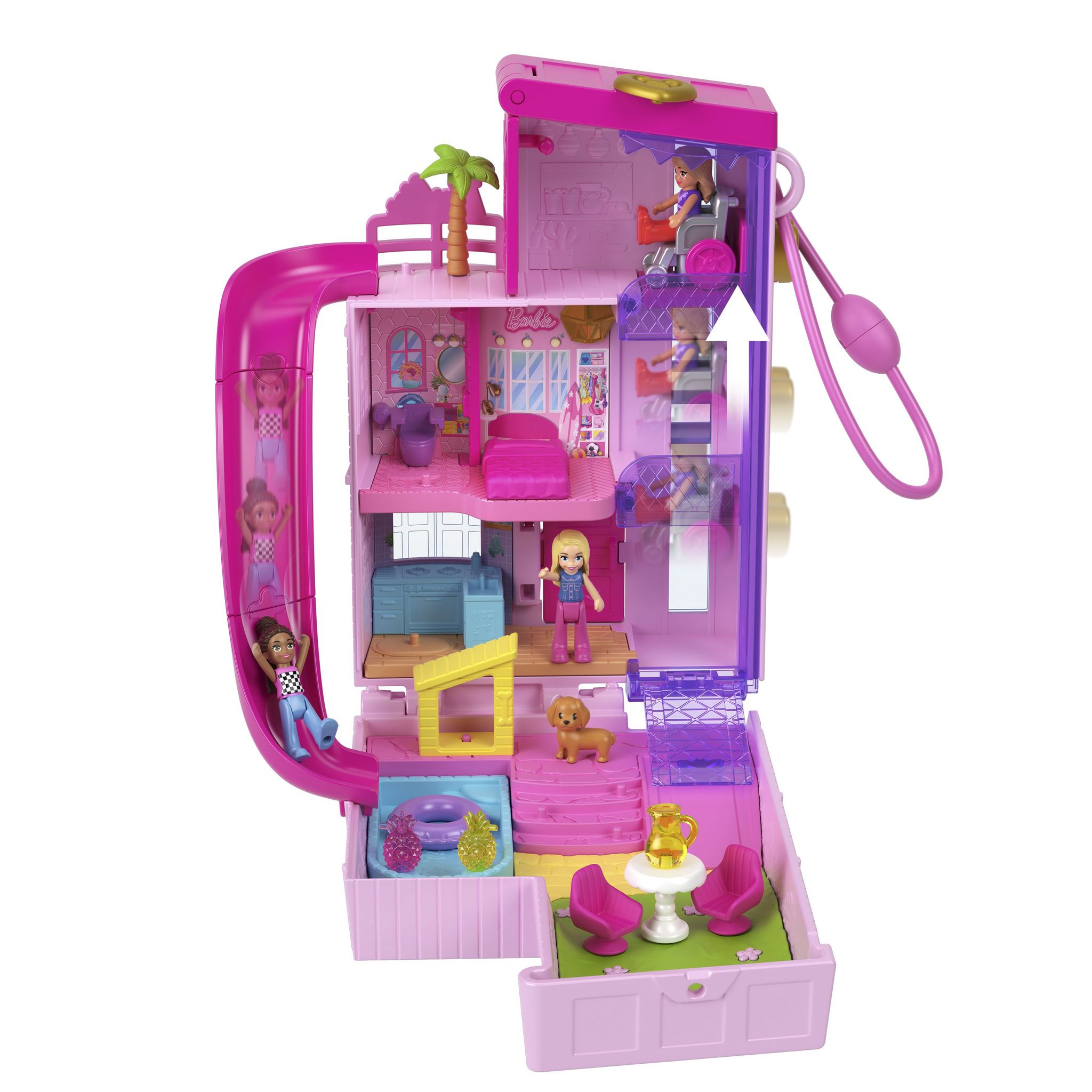 Voir la diapositive 14 : MATTEL Coffret maison de rêve de Polly Pocket
