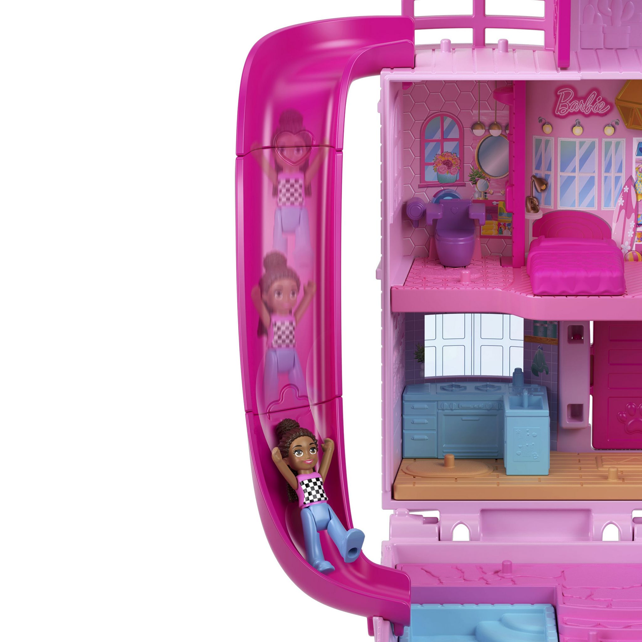 Voir la diapositive 15 : MATTEL Coffret maison de rêve de Polly Pocket