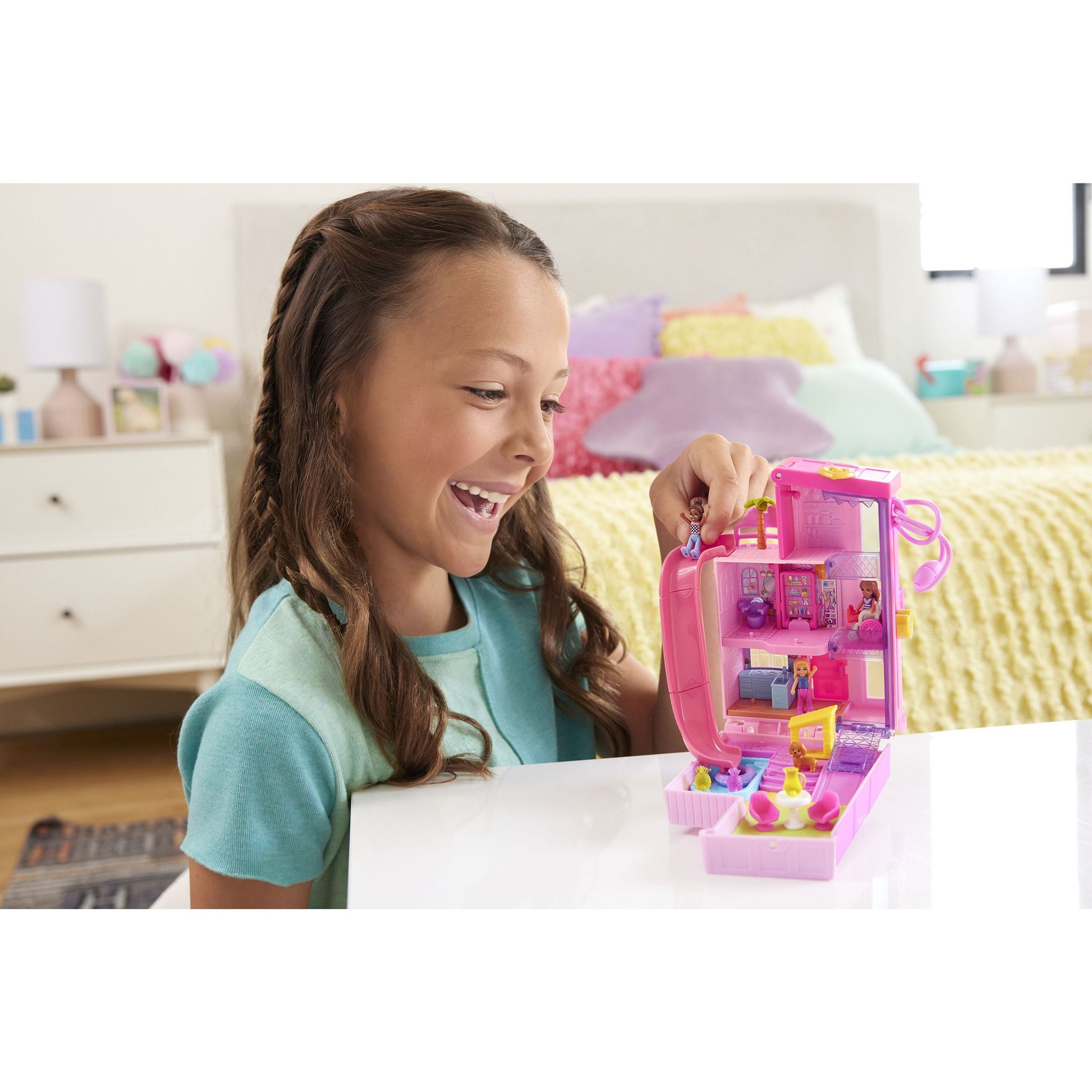 Voir la diapositive 20 : MATTEL Coffret maison de rêve de Polly Pocket