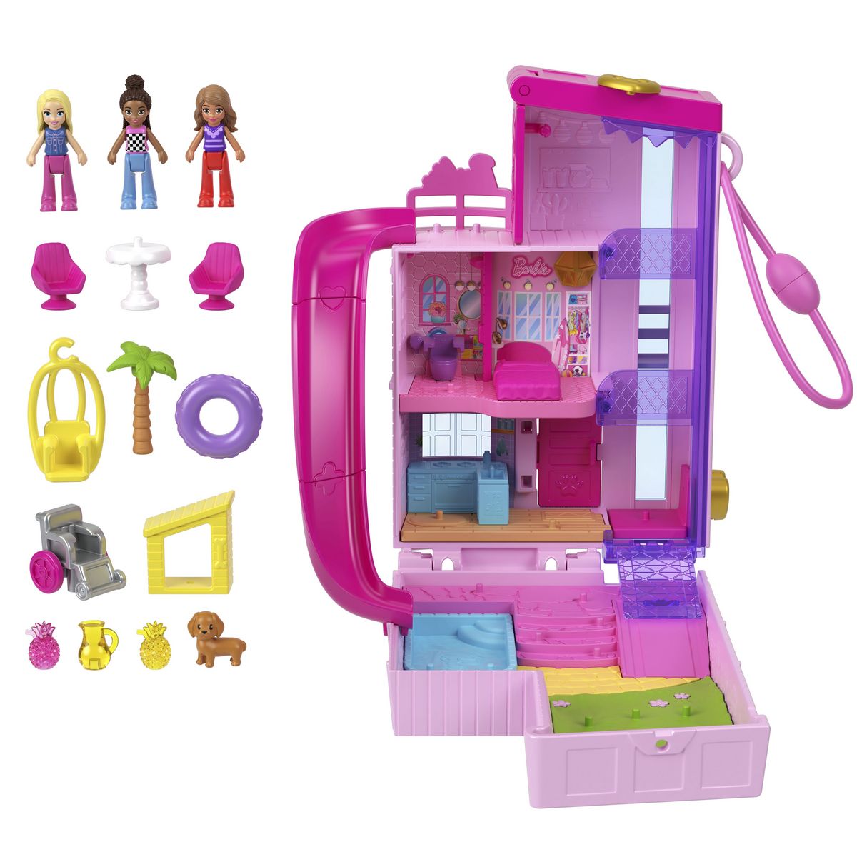 MATTEL Coffret maison de rêve de Polly Pocket