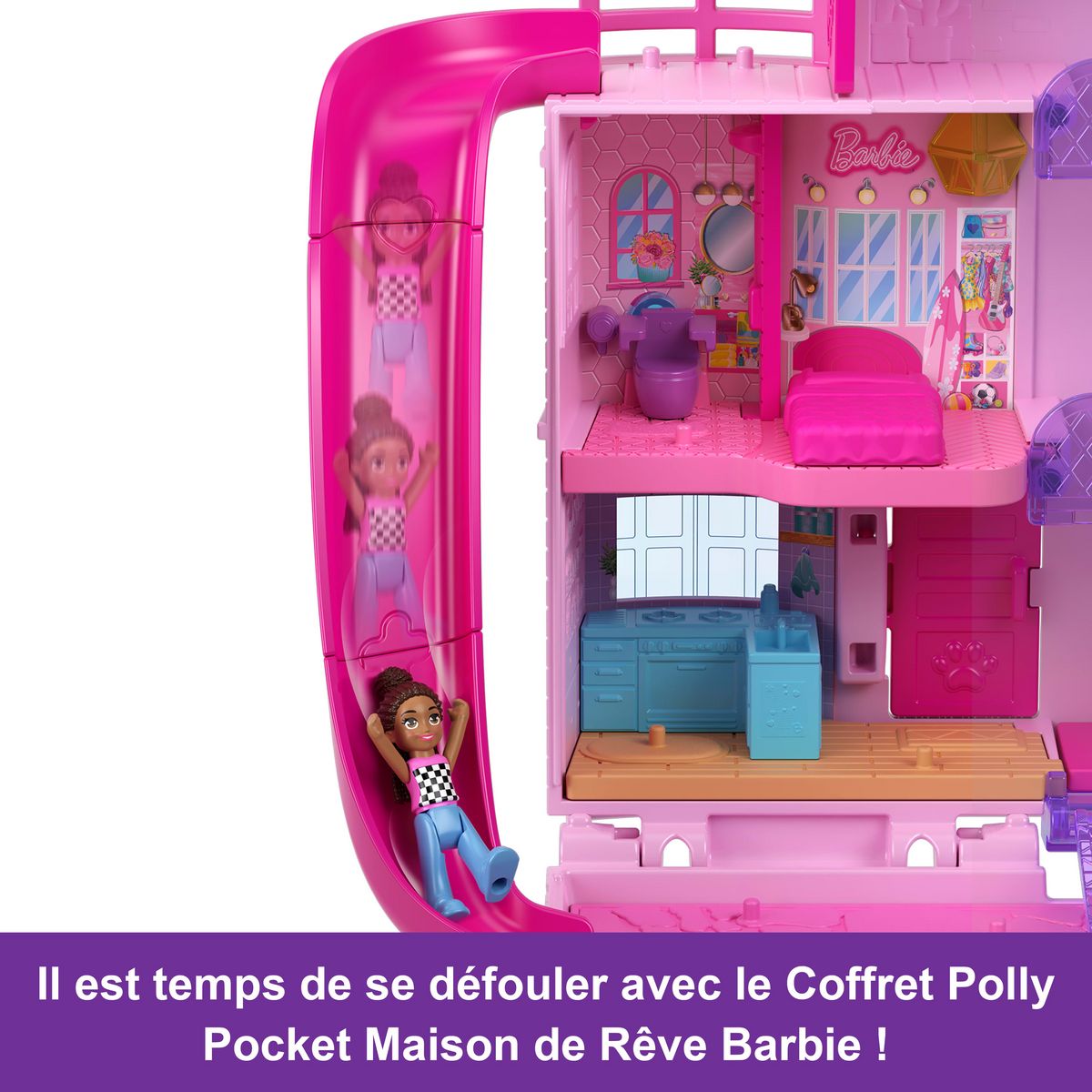 MATTEL Coffret maison de rêve de Polly Pocket
