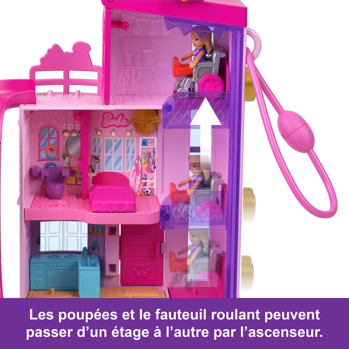 MATTEL Coffret maison de rêve de Polly Pocket