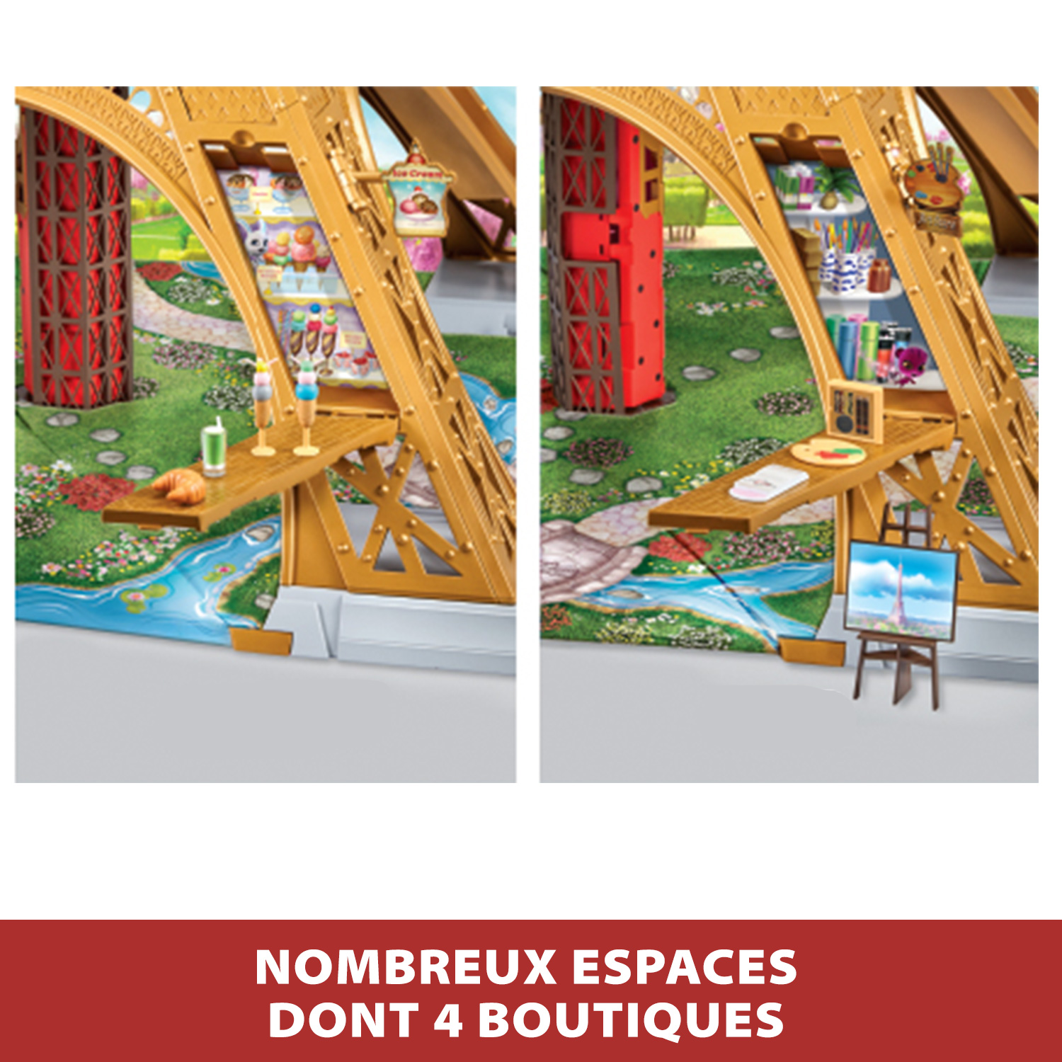 Voir la diapositive 6 : BANDAI Coffret Miraculous PARIS Deluxe