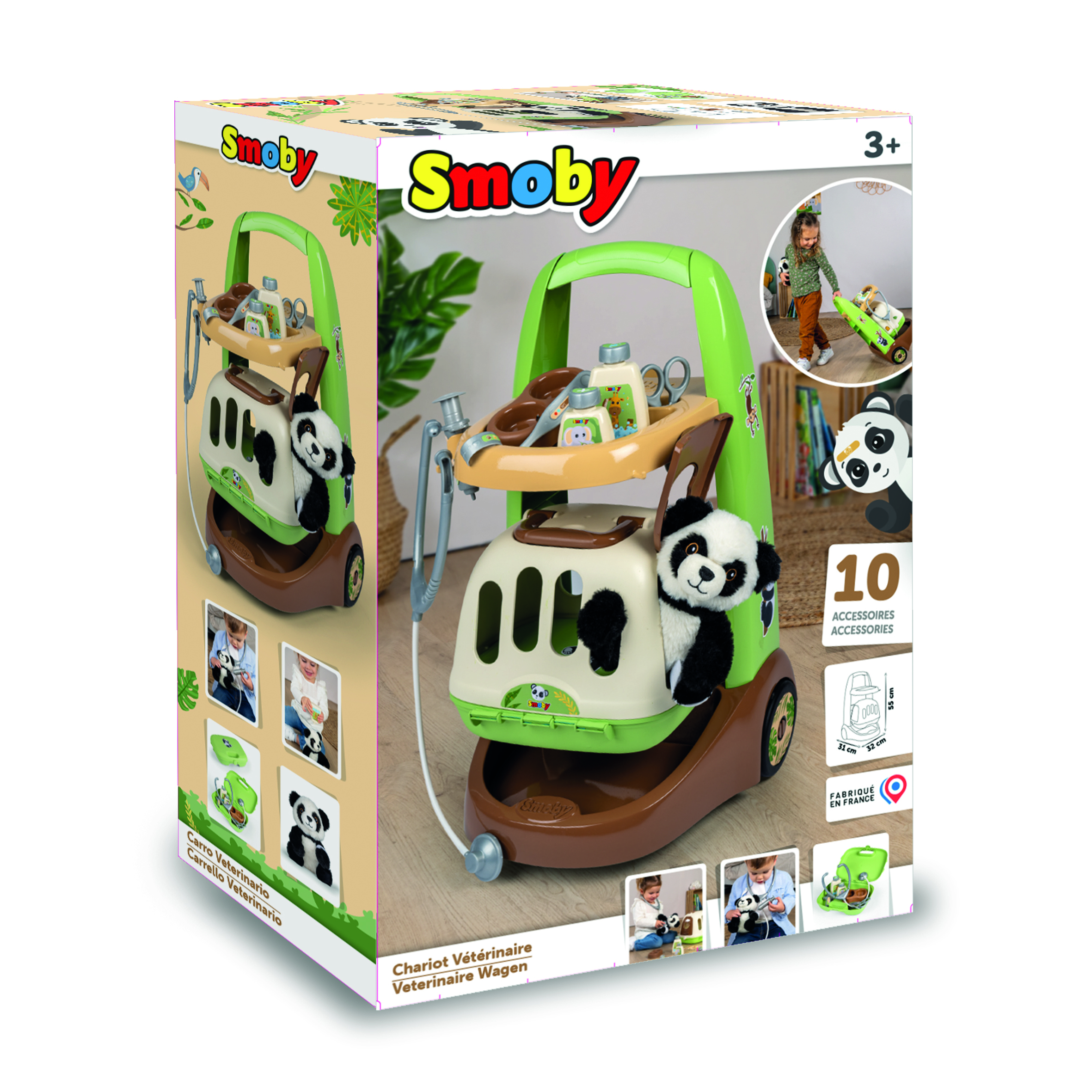 Voir la diapositive 7 : SMOBY Chariot vétérinaire