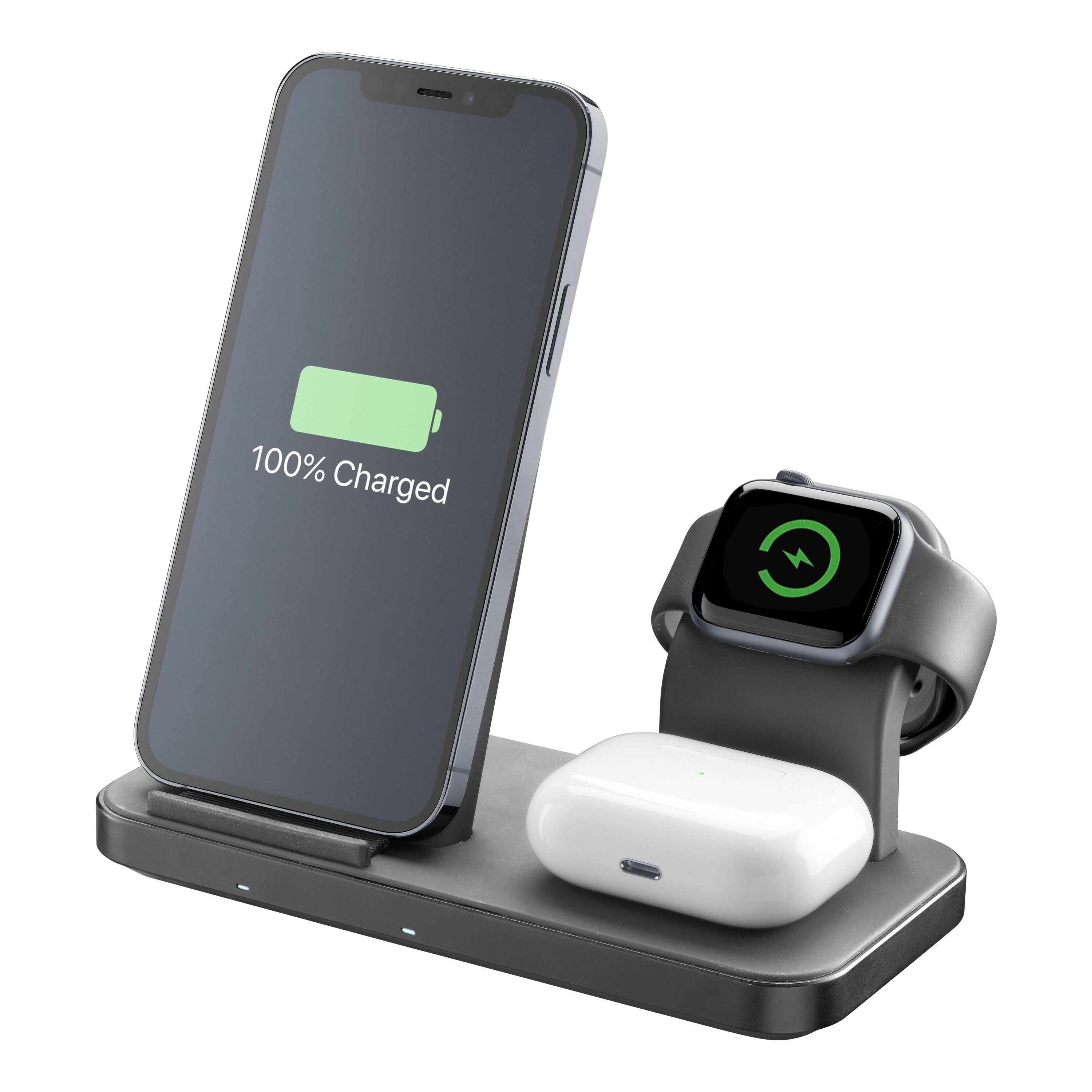 CELLULAR Charge induction 3 en 1 - Noir