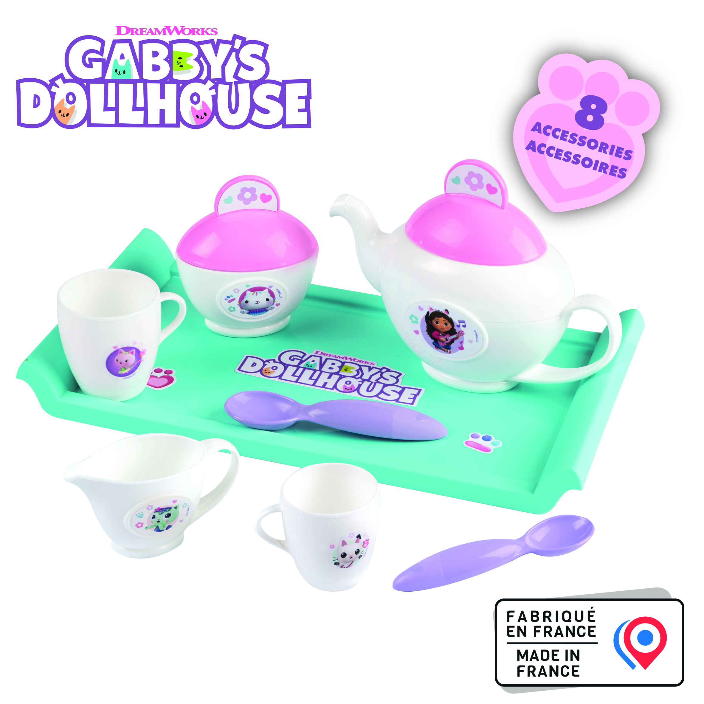 Voir la diapositive 2 : SMOBY Dinette Gabby et la maison magique