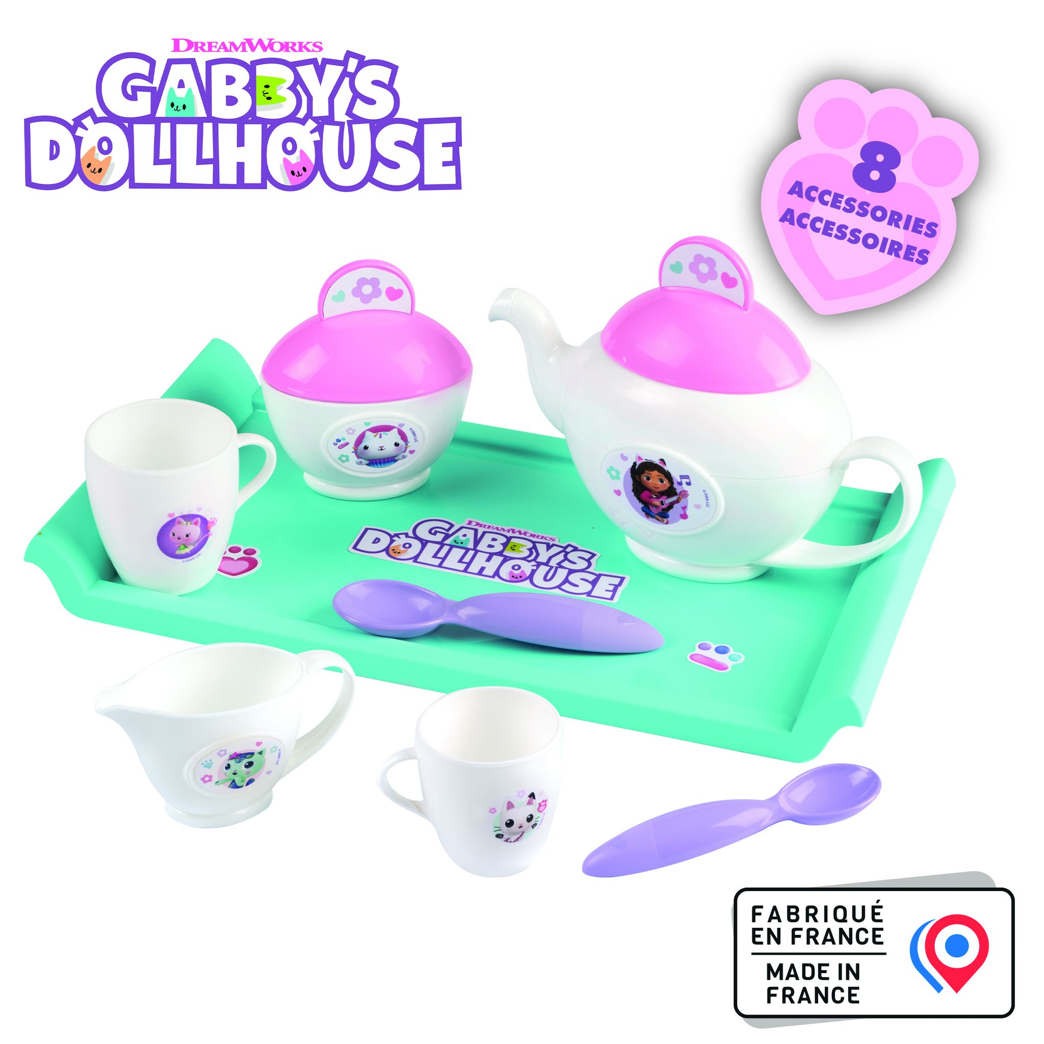 Voir la diapositive 2 : SMOBY Dinette Gabby et la maison magique