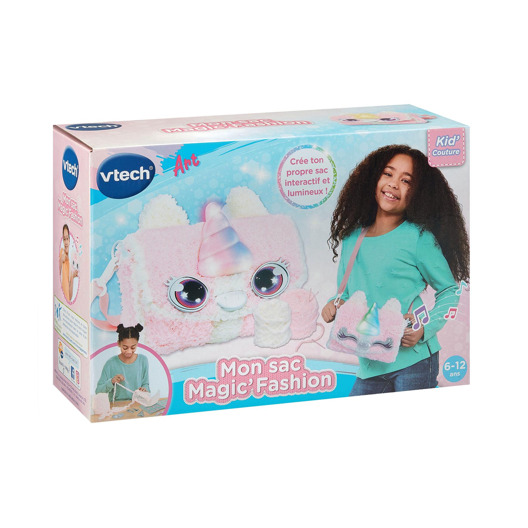 Voir la diapositive 2 : VTECH Kid'Couture Mon sac Magic'Fashion Licorne