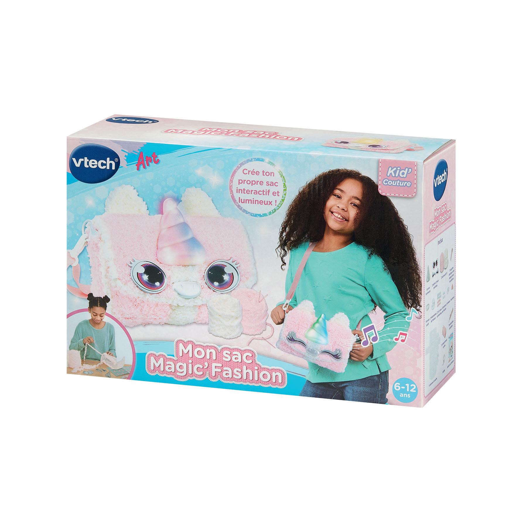 Voir la diapositive 3 : VTECH Kid'Couture Mon sac Magic'Fashion Licorne