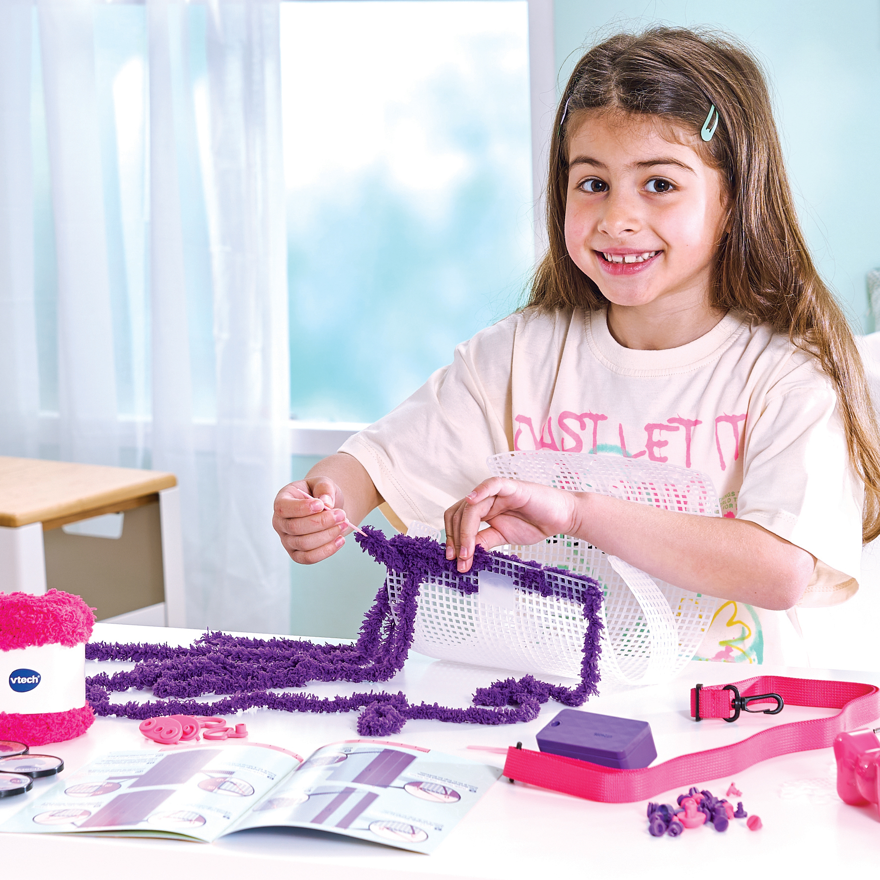 Voir la diapositive 5 : VTECH Kid'Couture Mon sac Magic'Fashion Chat