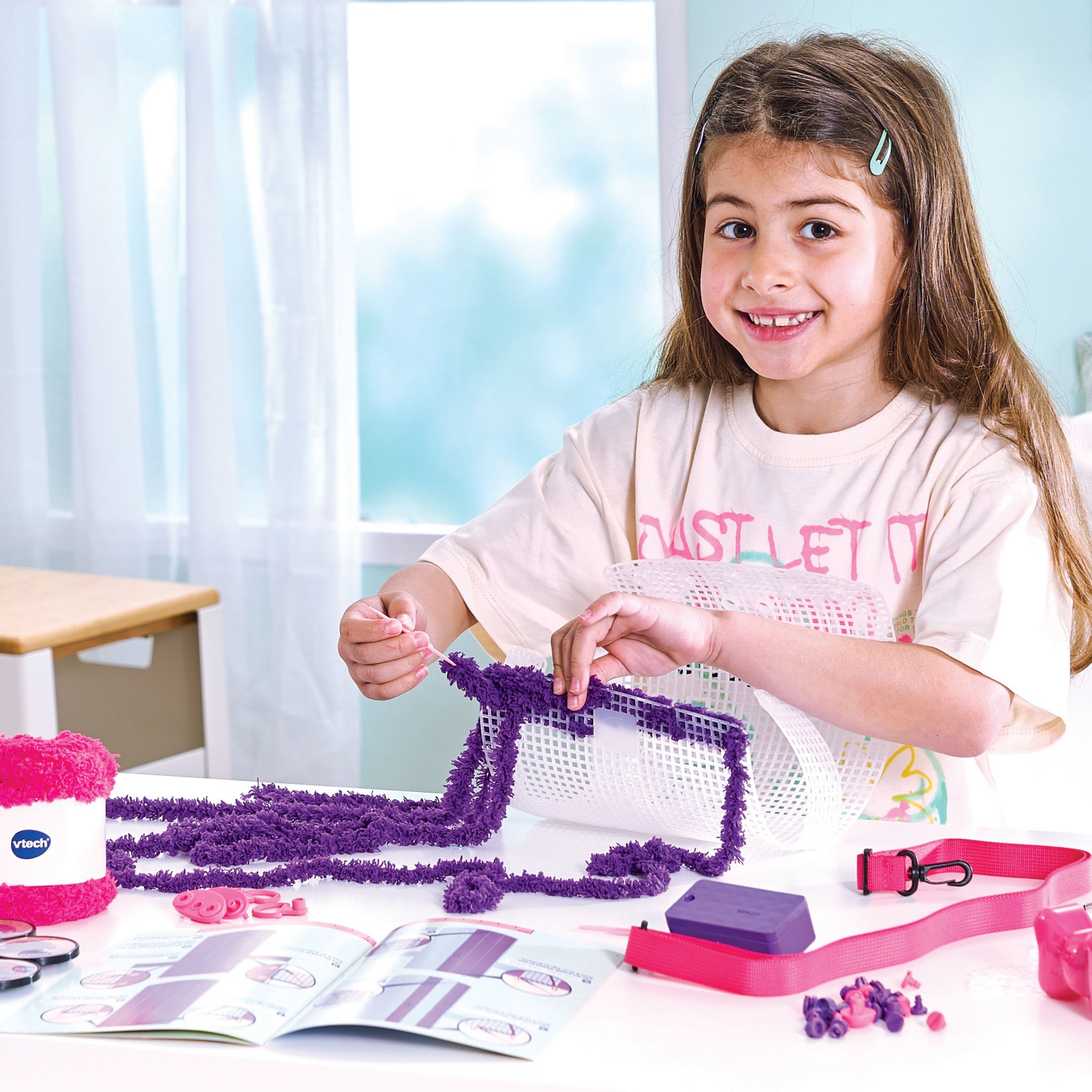 Voir la diapositive 5 : VTECH Kid'Couture Mon sac Magic'Fashion Chat