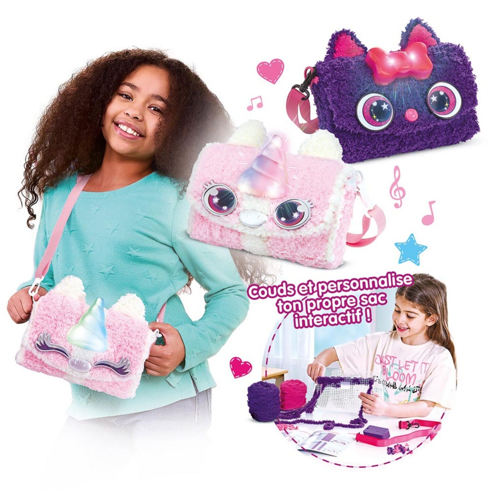 Voir la diapositive 11 : VTECH Kid'Couture Mon sac Magic'Fashion Chat