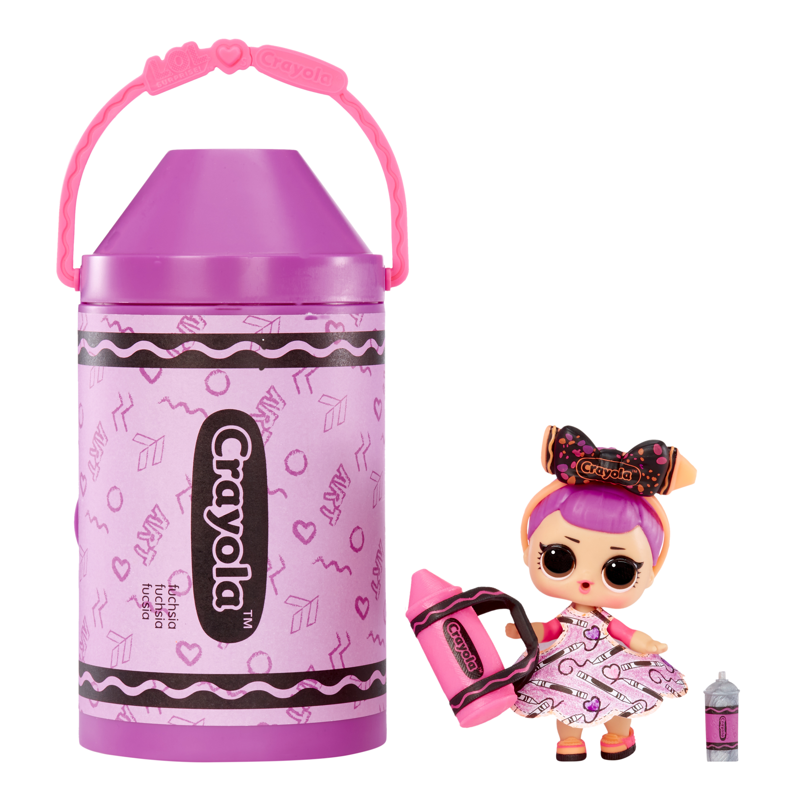 Voir la diapositive 2 : MGA Poupée mini LOL Color Me Studio