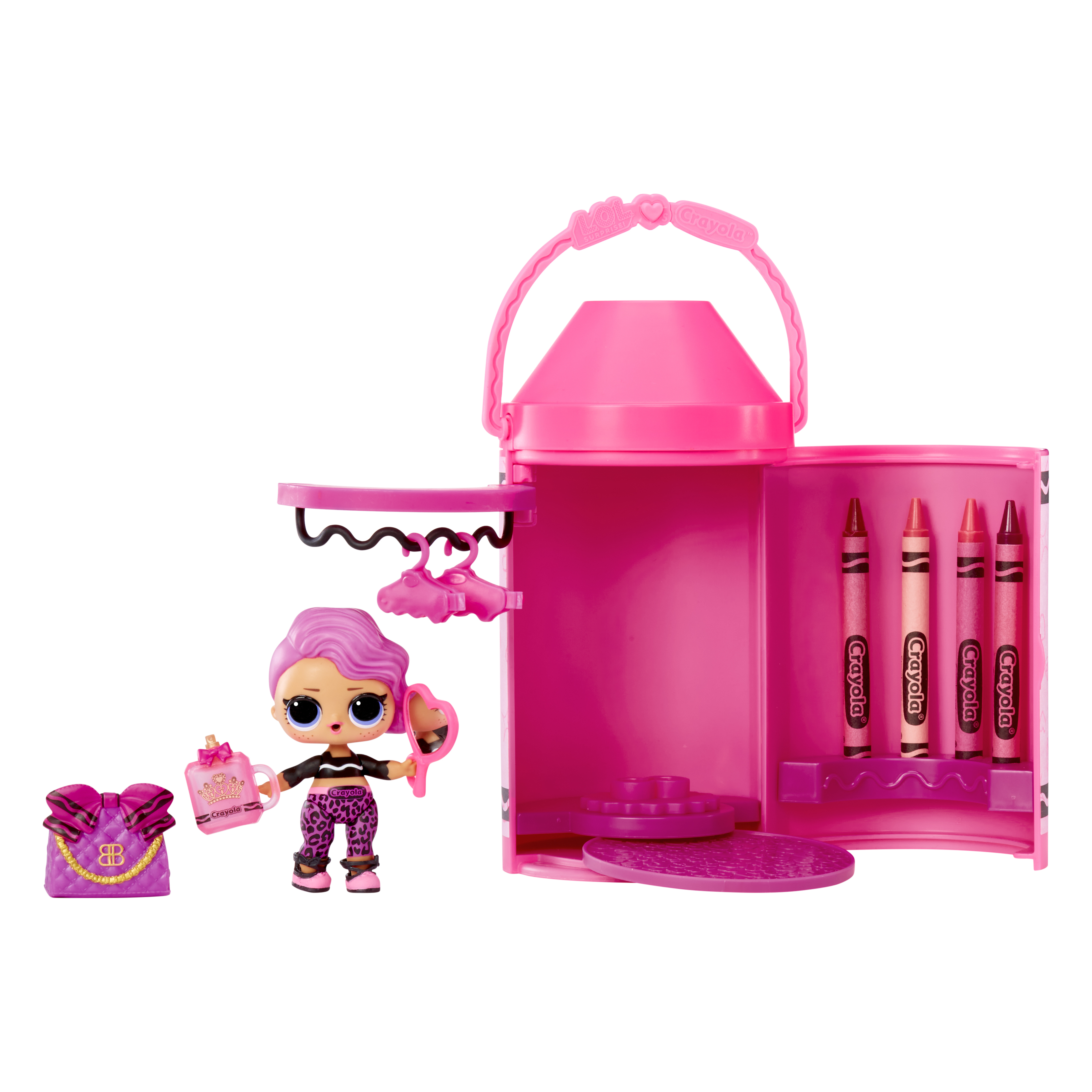 Voir la diapositive 3 : MGA Poupée mini LOL Color Me Studio