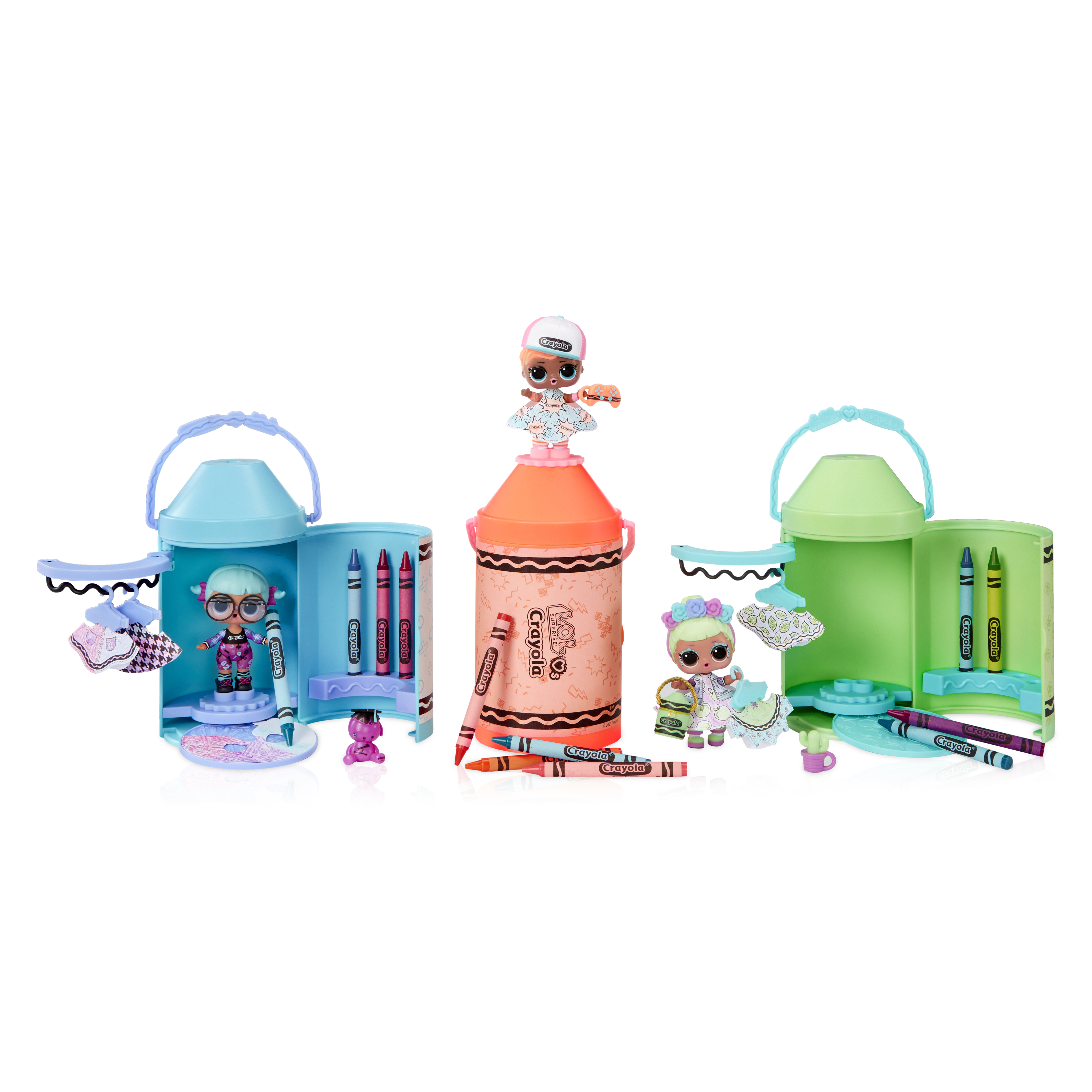 Voir la diapositive 4 : MGA Poupée mini LOL Color Me Studio