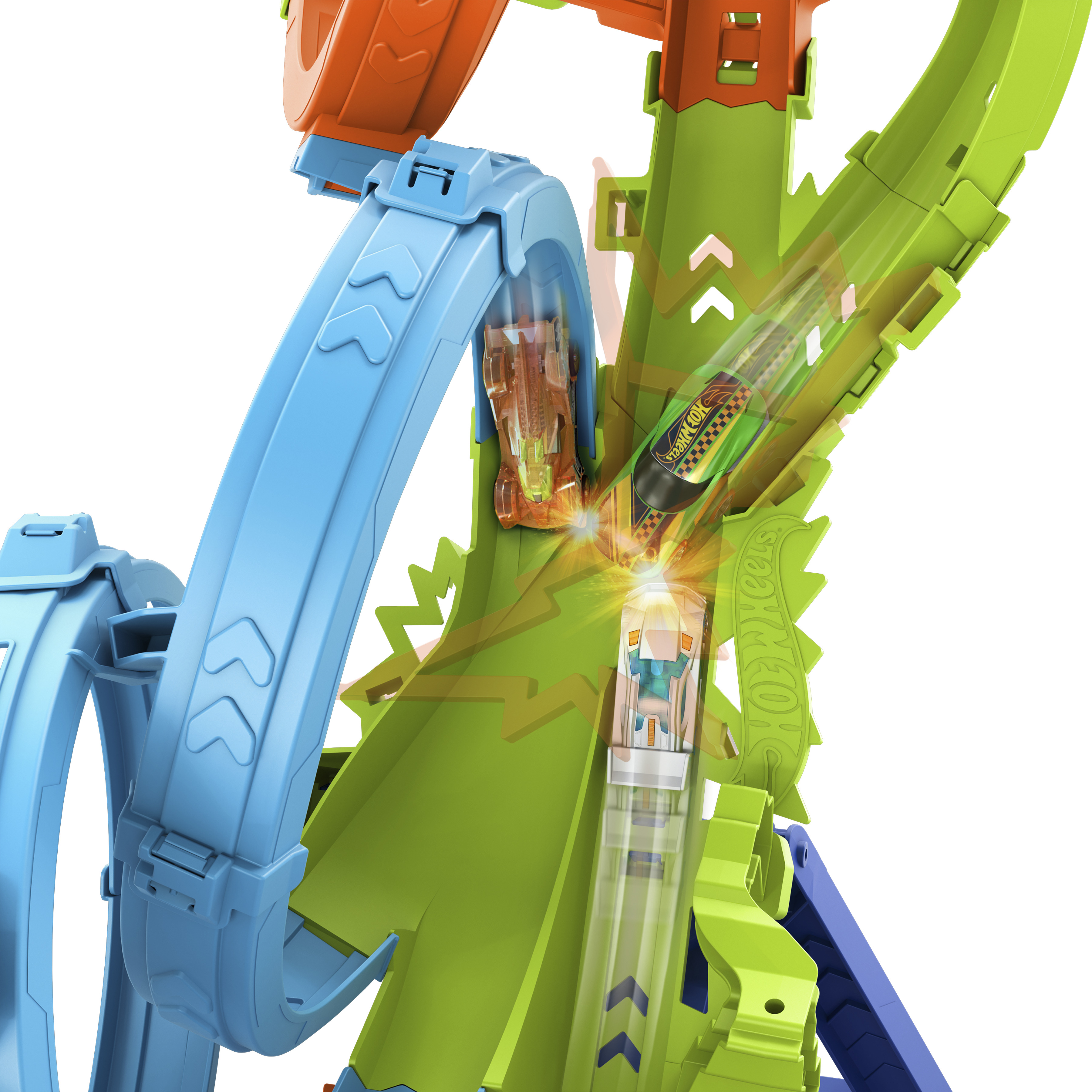 Voir la diapositive 7 : MATTEL Circuit HotWheels Action Ultra CrashLopping